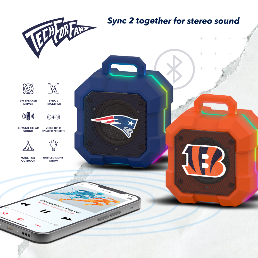 NFL Shockbox Bluetooth Speaker