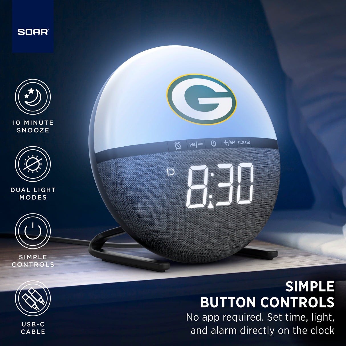 SOAR Collegiate Sunrise Alarm Clock