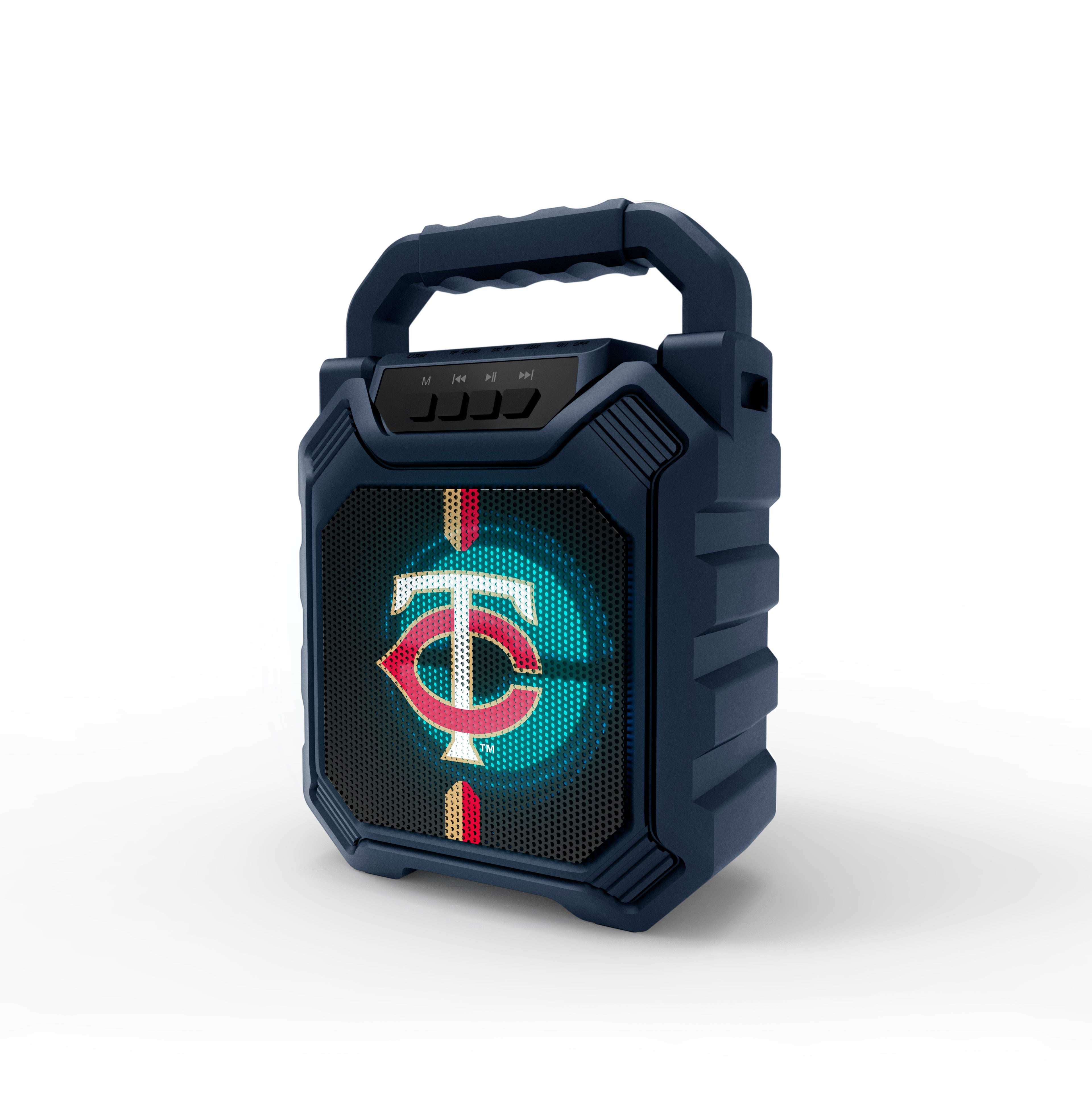 MLB Syncable Bluetooth Wireless Speaker with LED Lights
& FM Radio