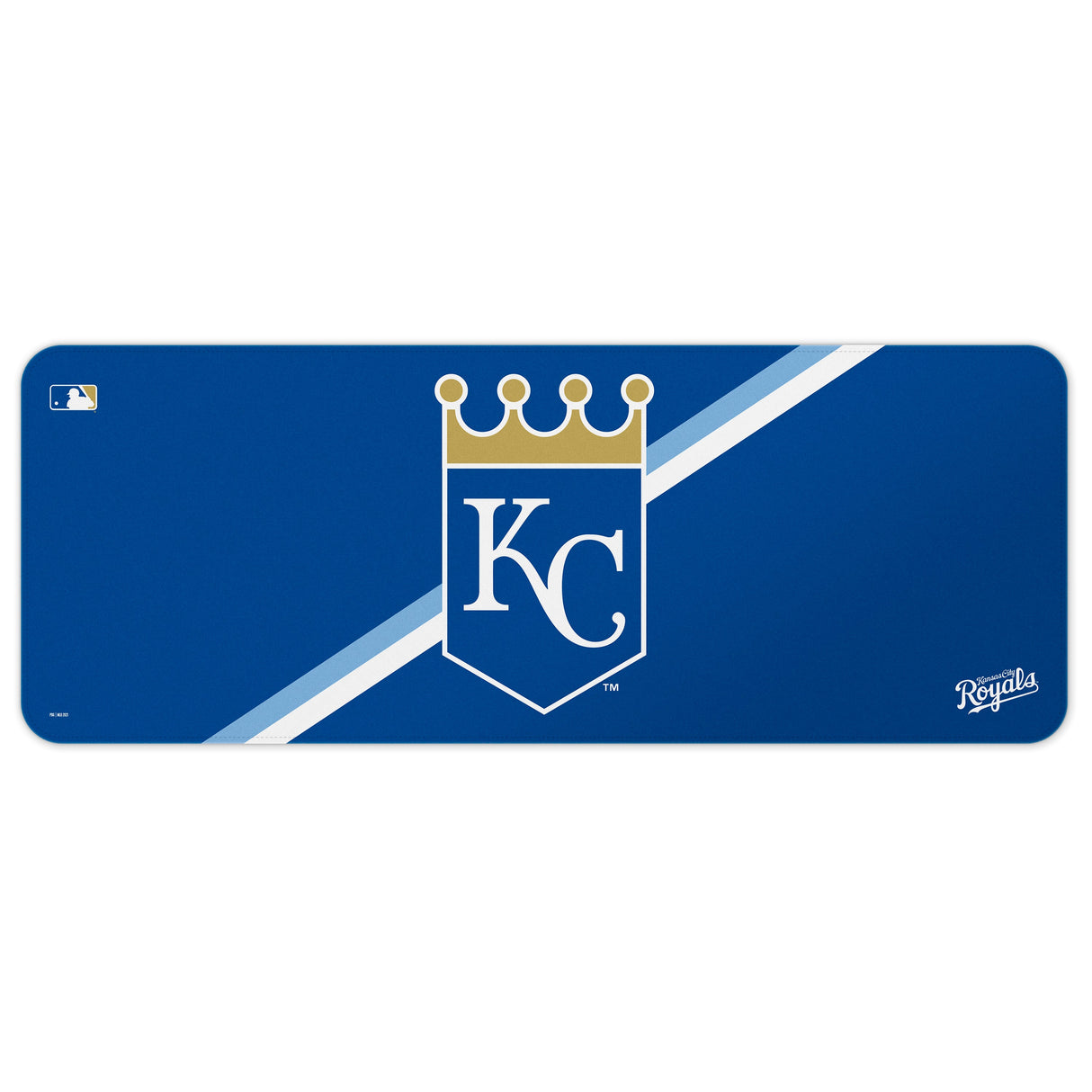 Kansas City Royals MLB Team Stripe Desk Mat