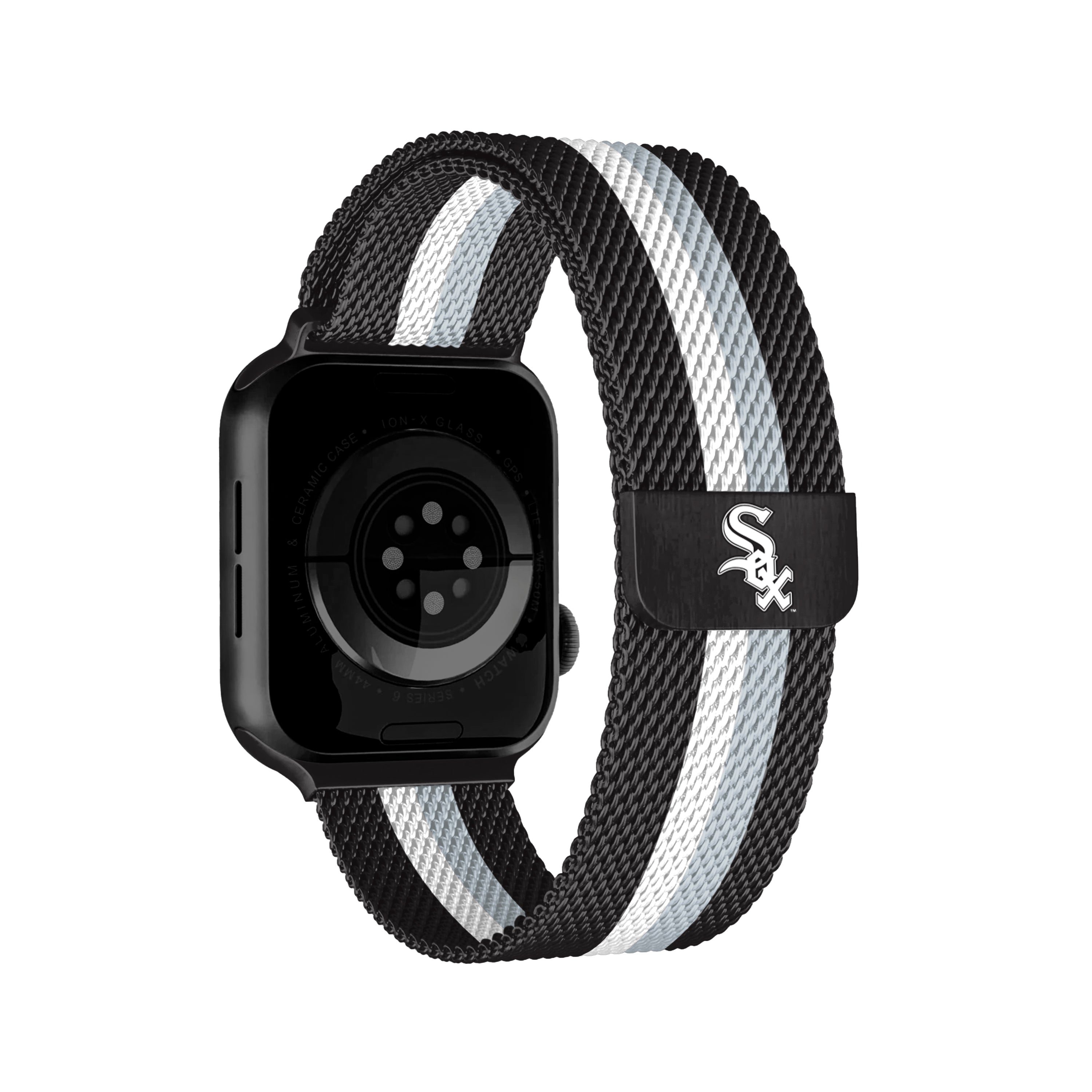 MLB Striped Metallic Watch Band (42mm)