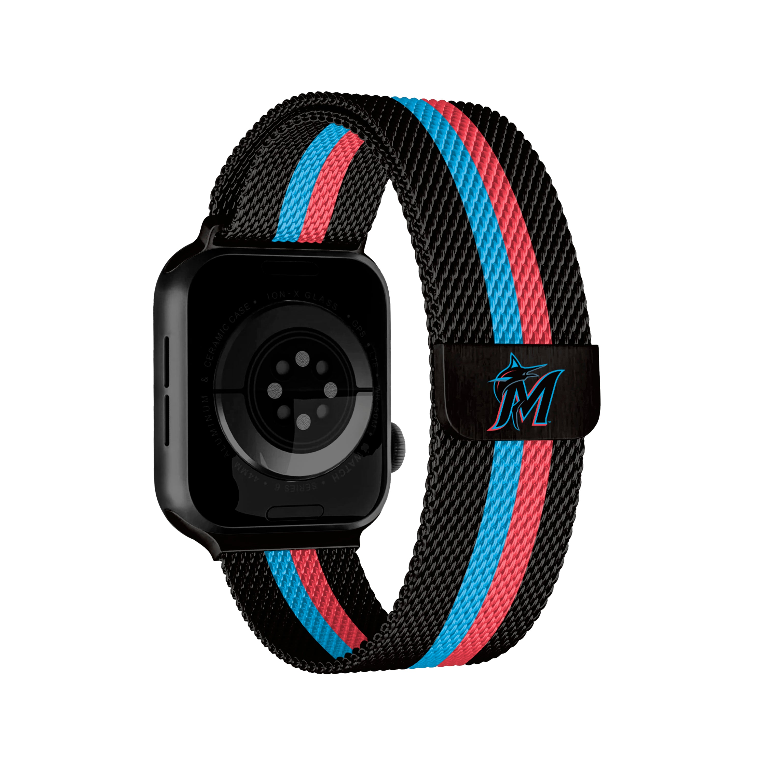 MLB Striped Metallic Watch Band (42mm)
