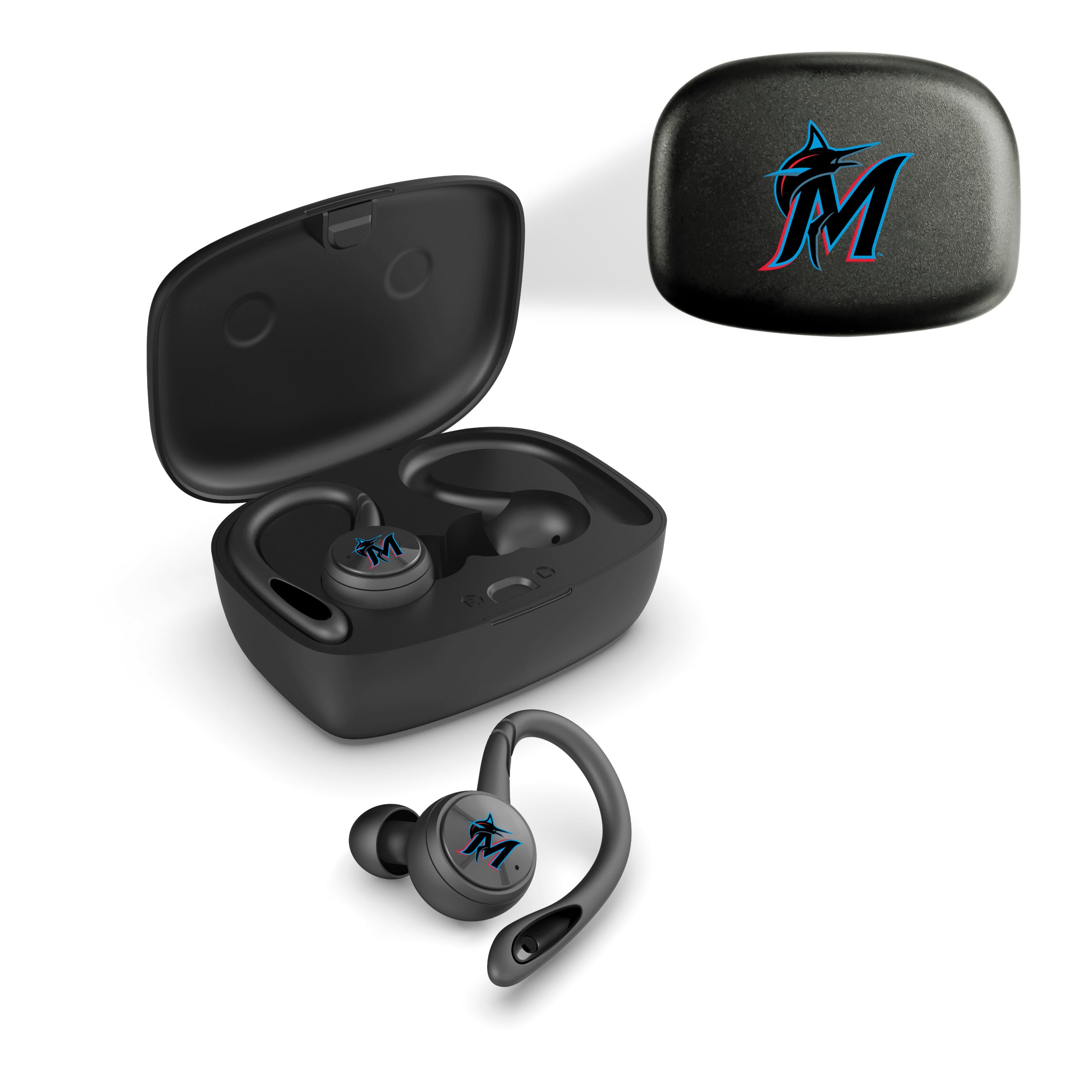 Miami Marlins MLB Sport True Wireless Earbuds