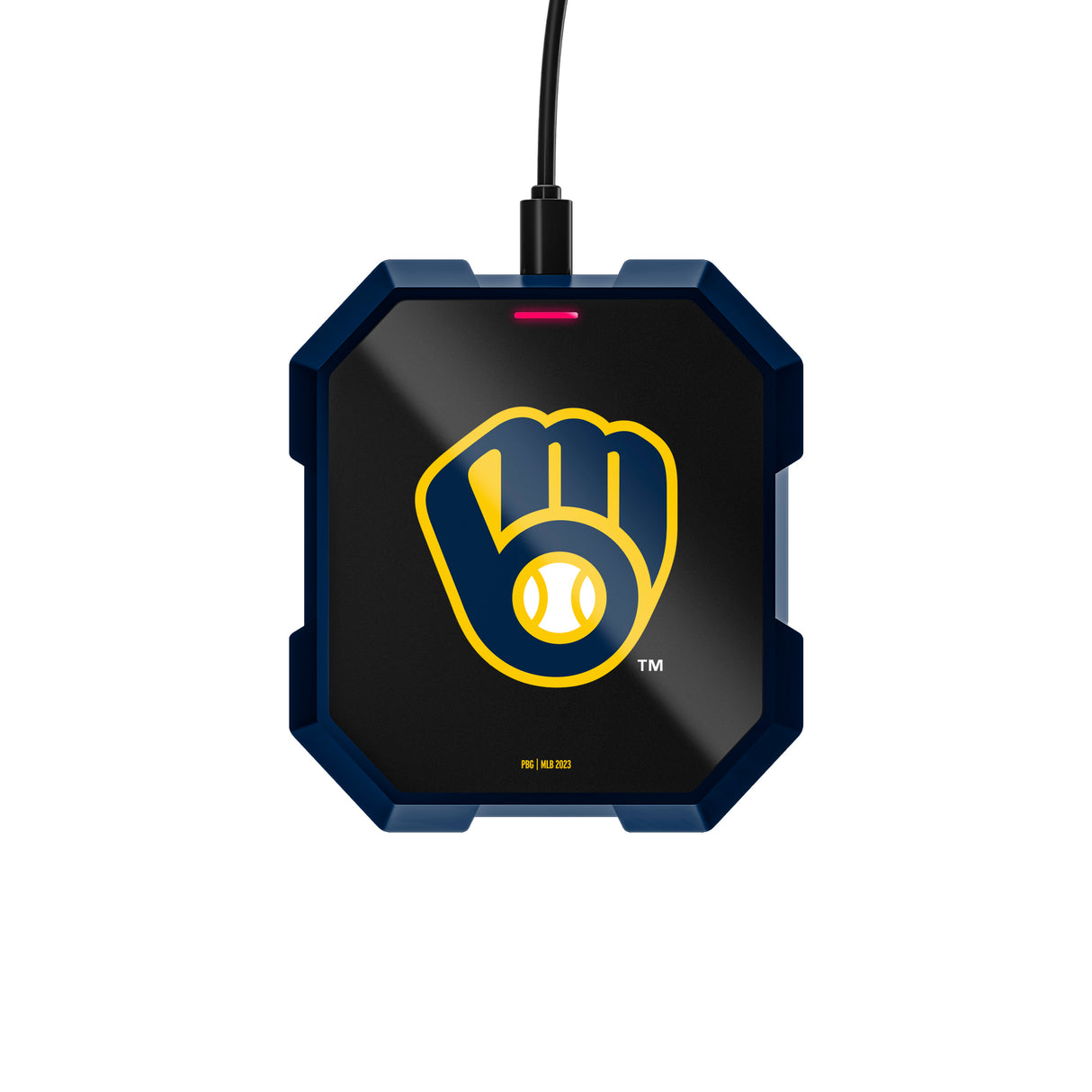 Milwaukee Brewers MLB Wireless Charging Pad