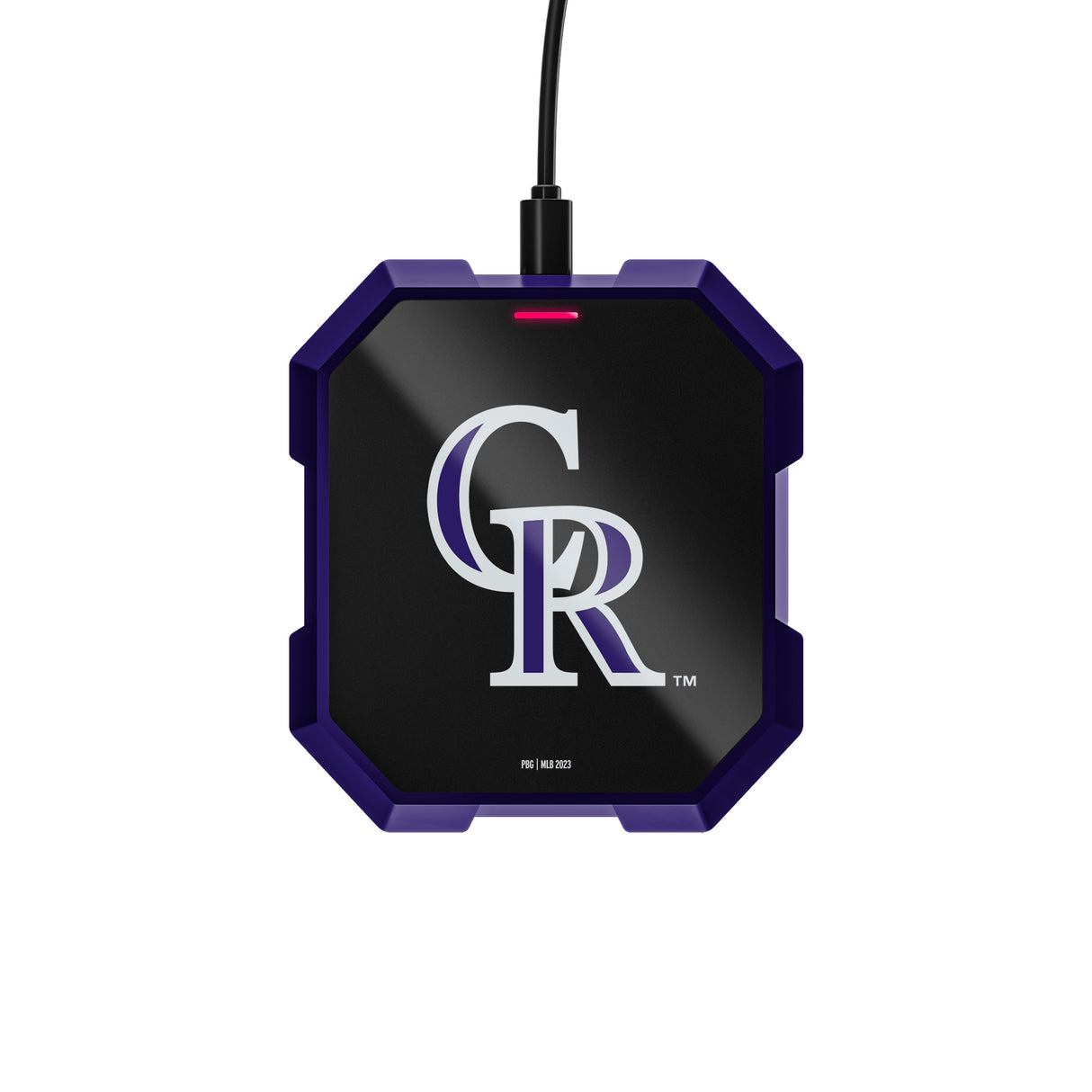 Colorado Rockies MLB Wireless Charging Pad