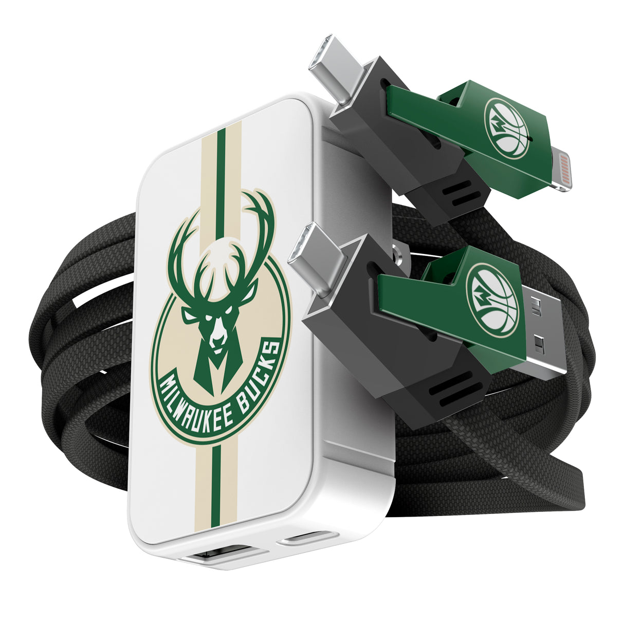 SOAR NBA Slim Wall Charger and 4 in 1 Multi Charging Cable