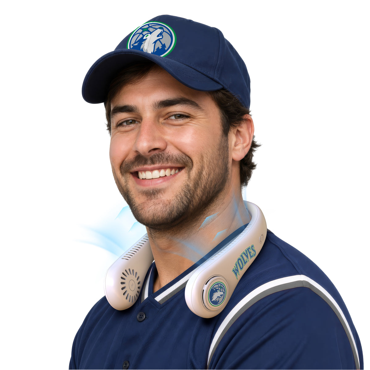 SOAR NBA Portable Bladeless Neck Fan- Minnesota Timberwolves