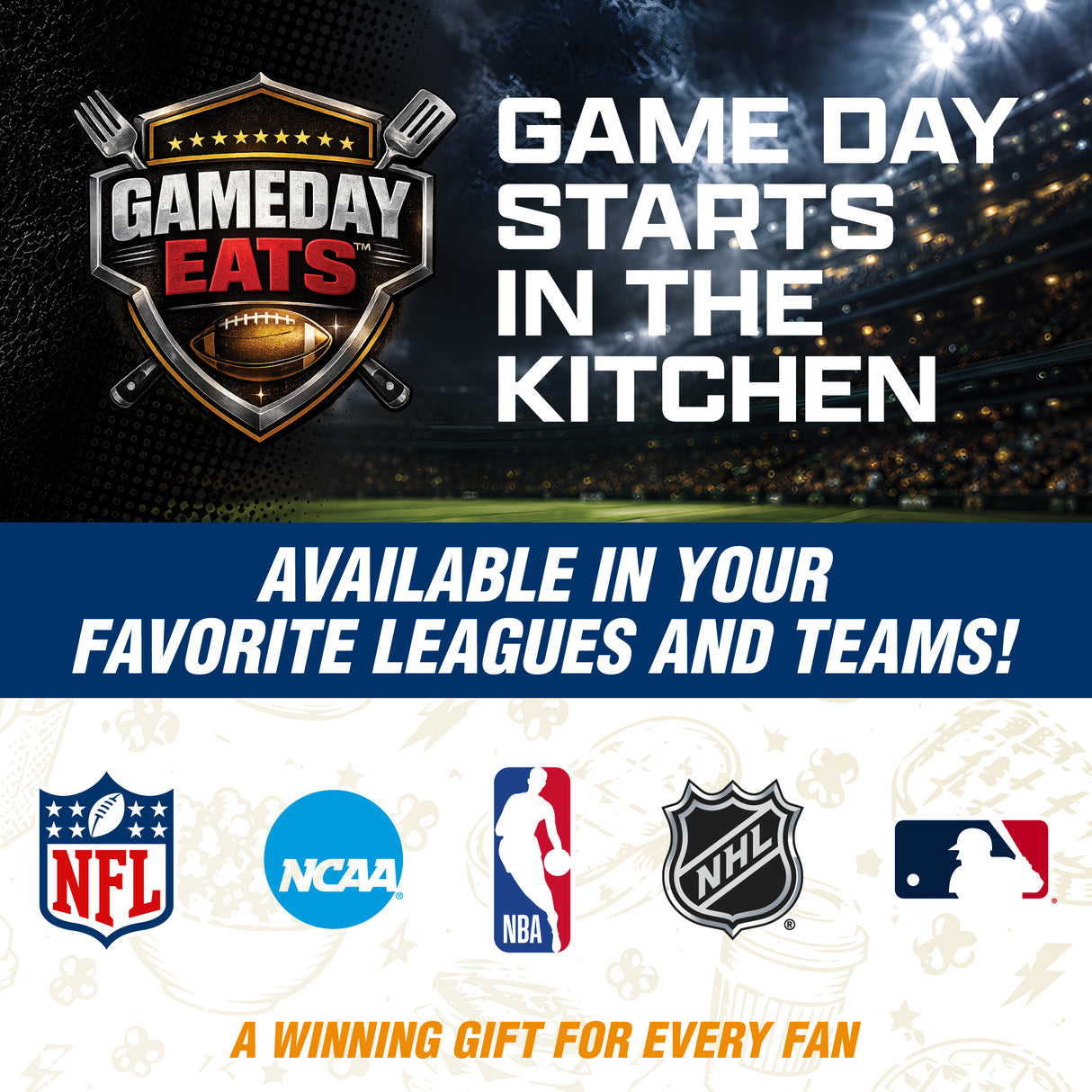 SOAR NBA Snackle Box- 8 Compartments- Cleveland Cavaliers