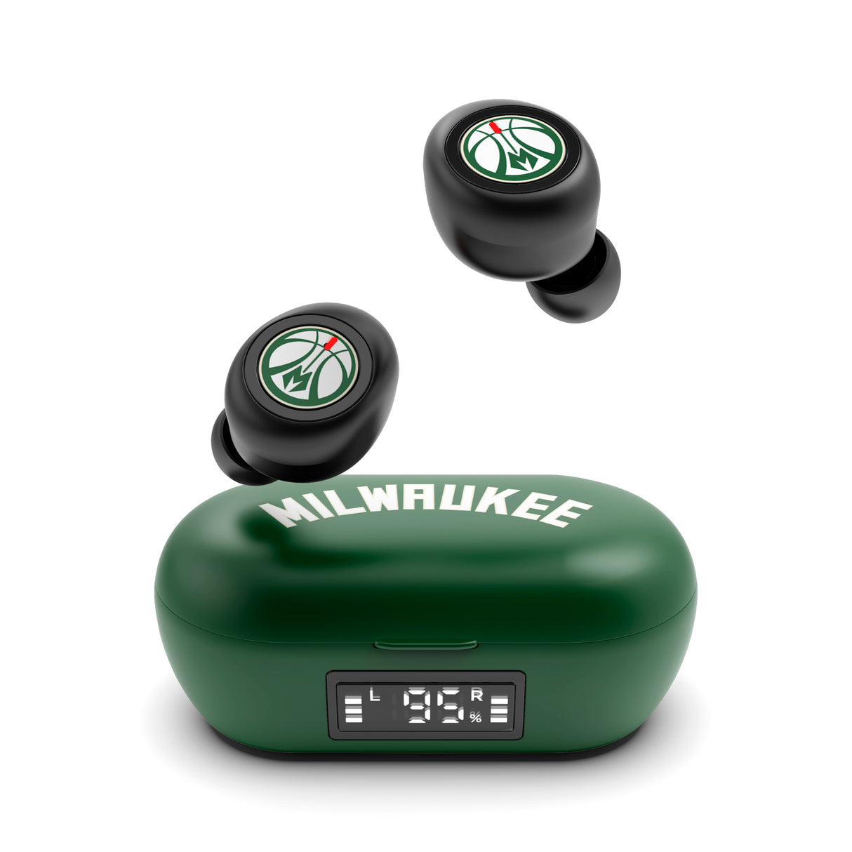 Milwaukee Bucks NBA True Wireless Earbuds v7