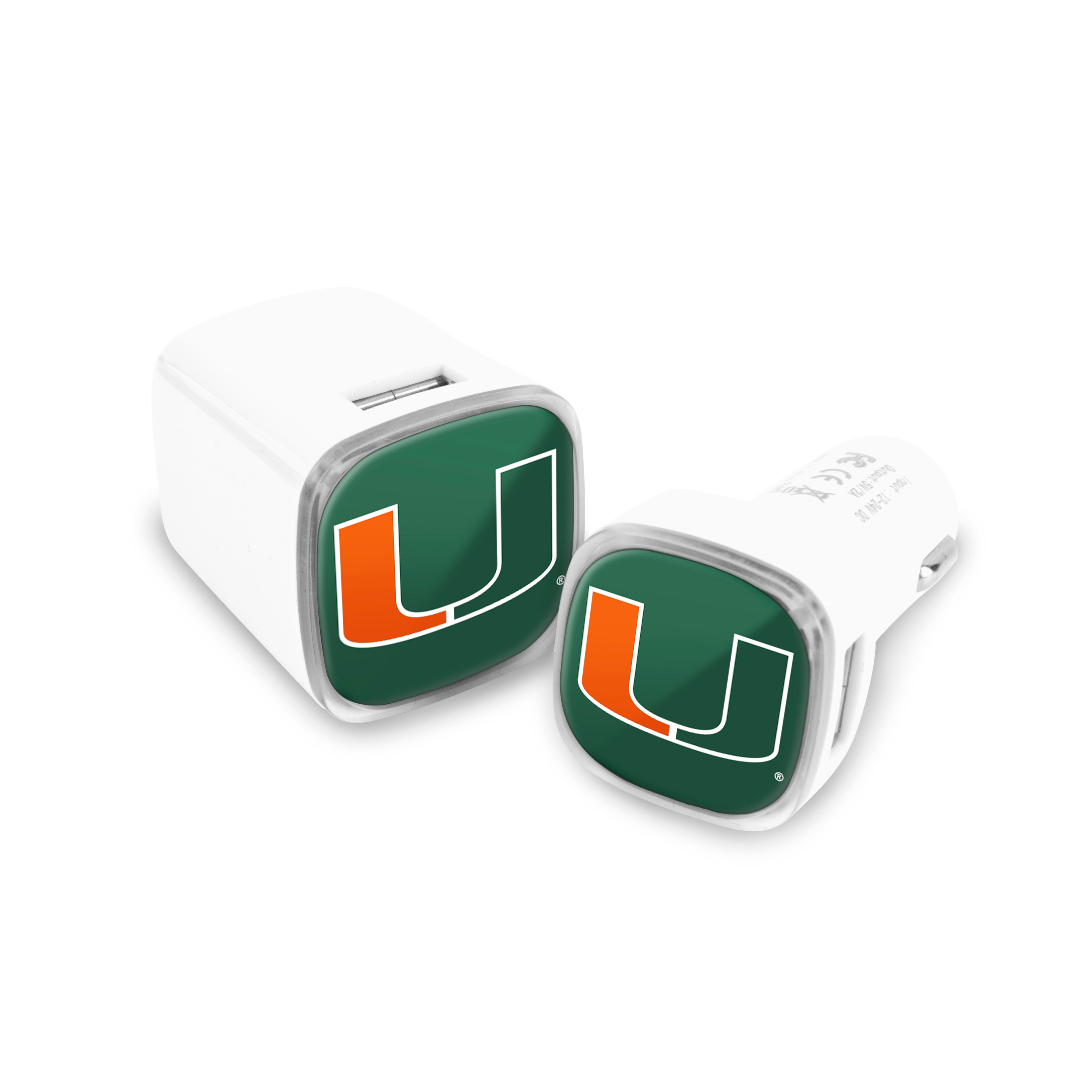 NCAA 2 Pack Car + Wall Chargers