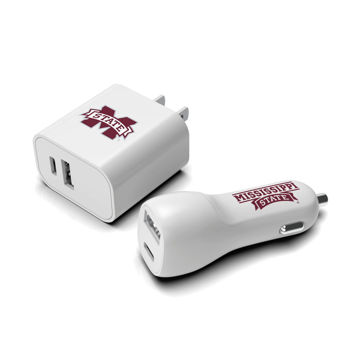 NCAA Two-Port Car and Wall Charger