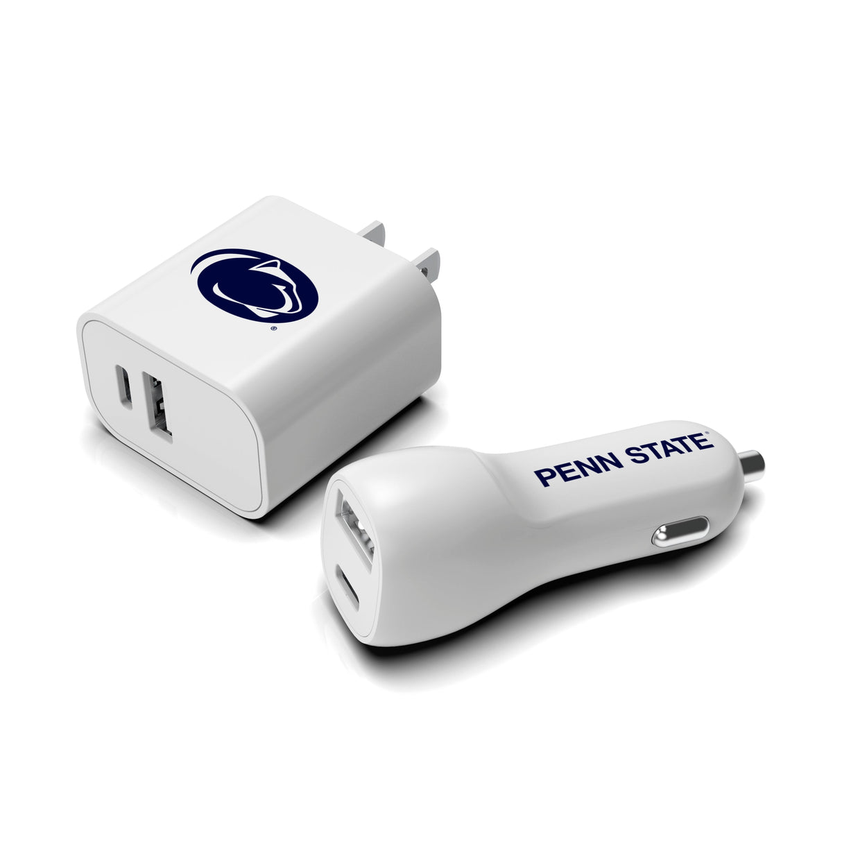 NCAA Two-Port Car and Wall Charger