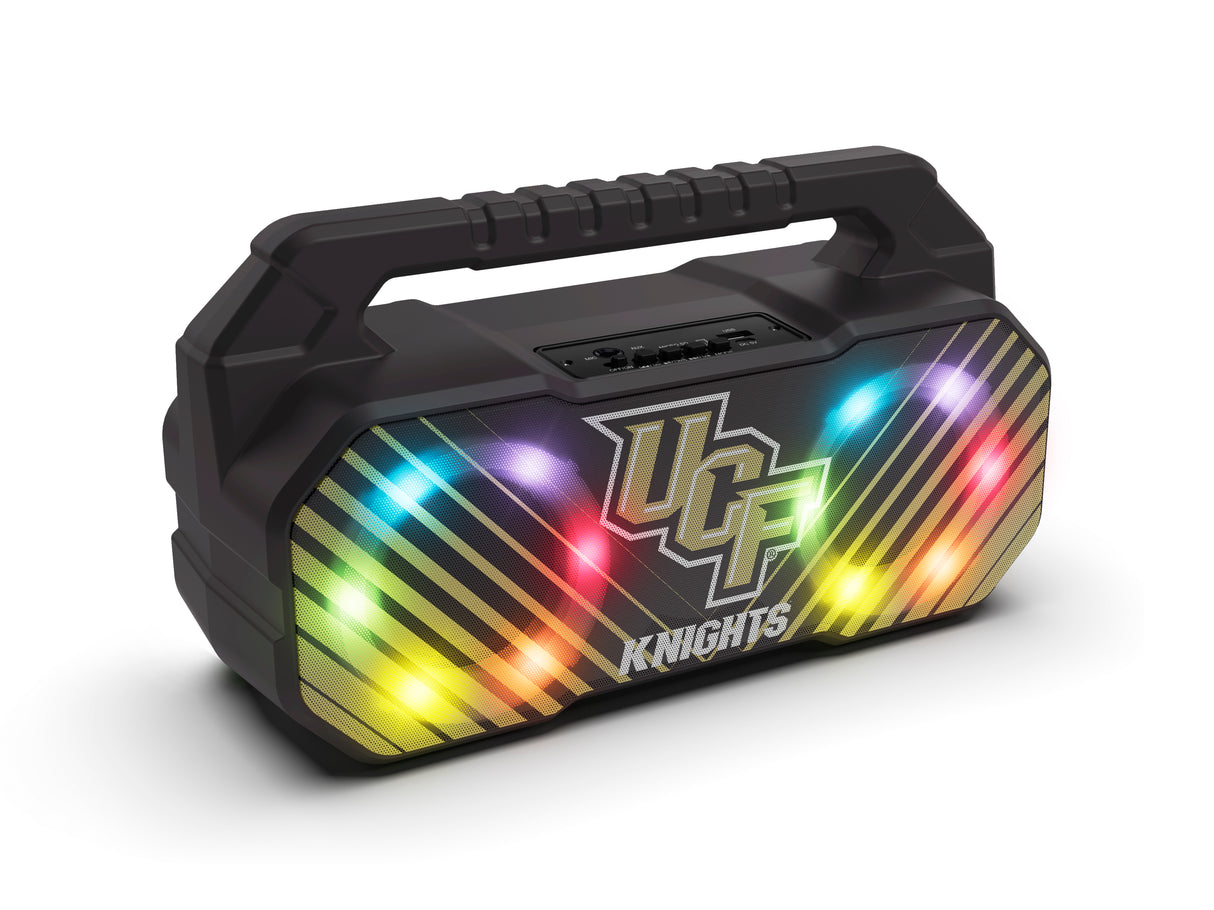 UCF Knights NCAA Shockbox Bluetooth BOOMBOX Speaker with FM Radio