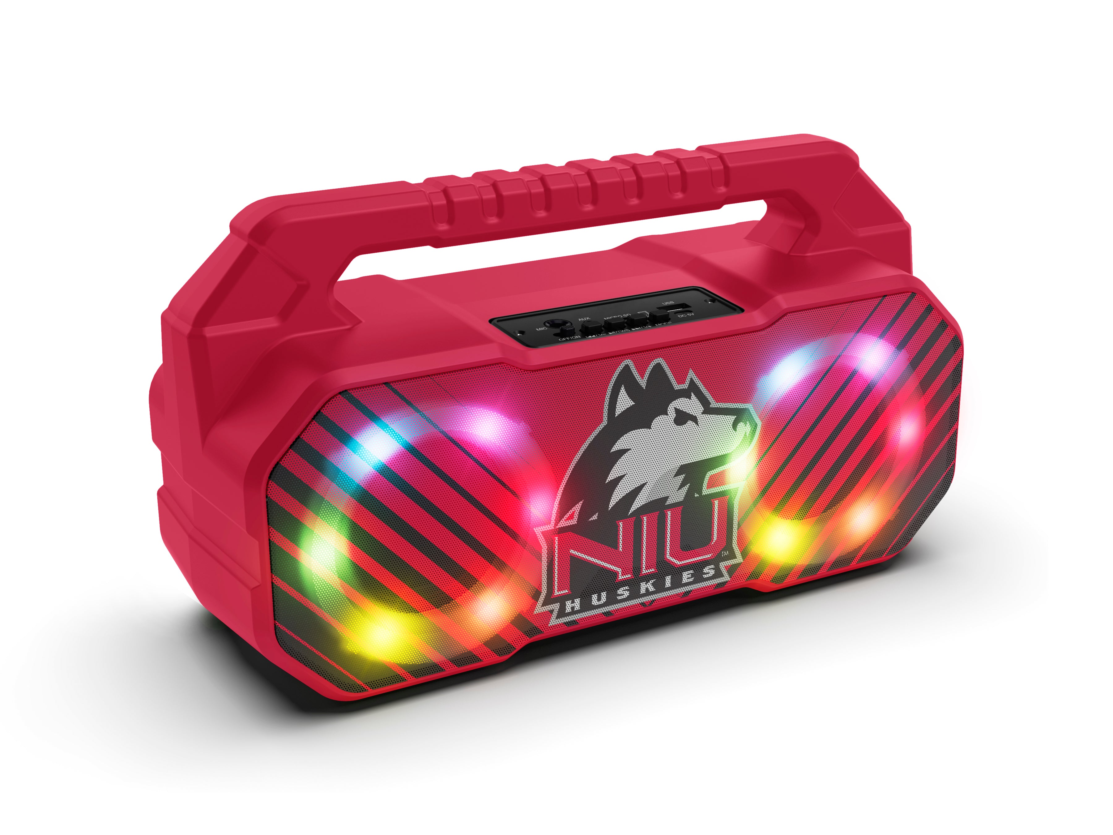 Northern Illinois University NCAA Shockbox Bluetooth BOOMBOX Speaker with FM Radio