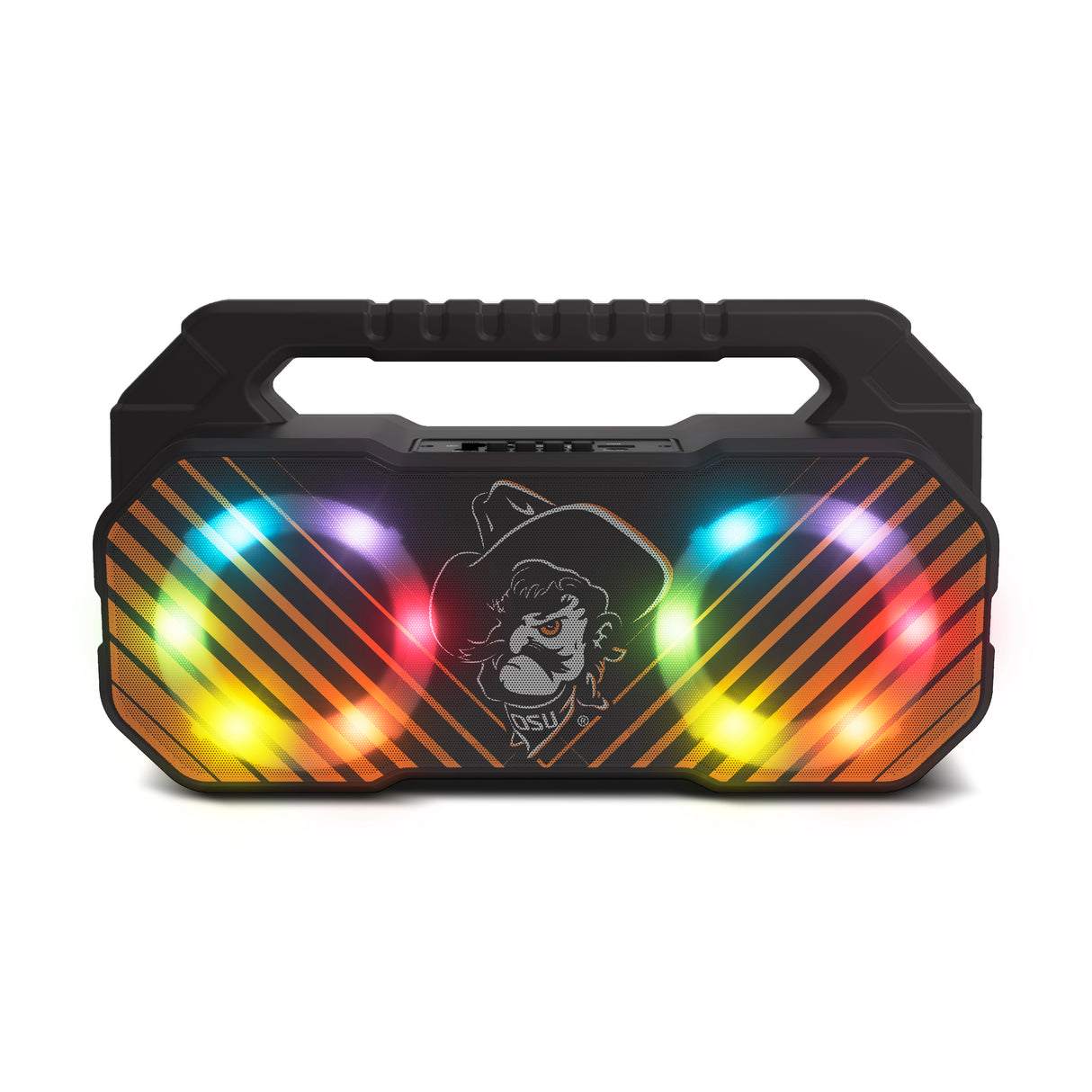 Oklahoma State Cowboys NCAA Shockbox Bluetooth BOOMBOX Speaker with FM Radio