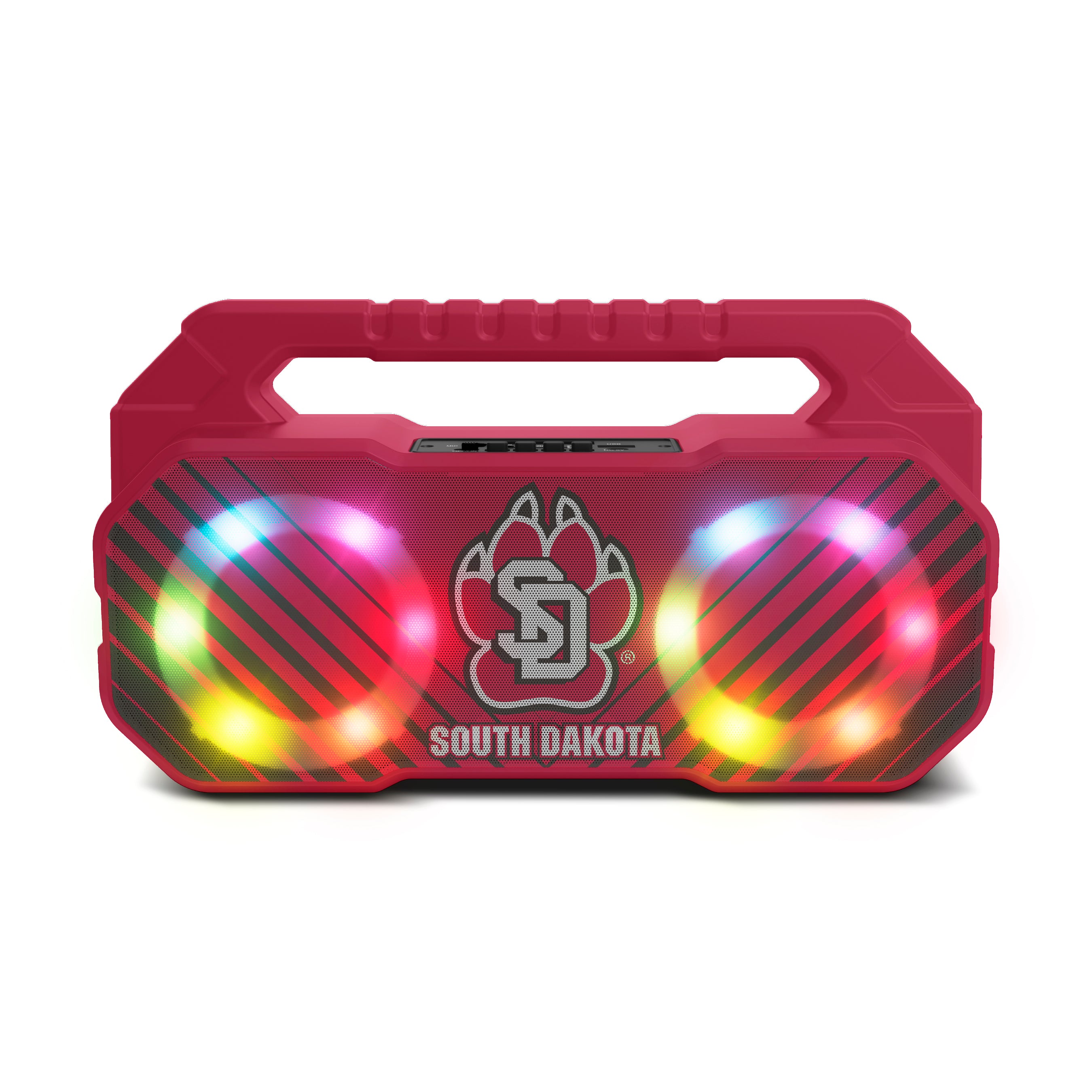 South Dakota State Jackrabbits NCAA Shockbox Bluetooth BOOMBOX Speaker with FM Radio