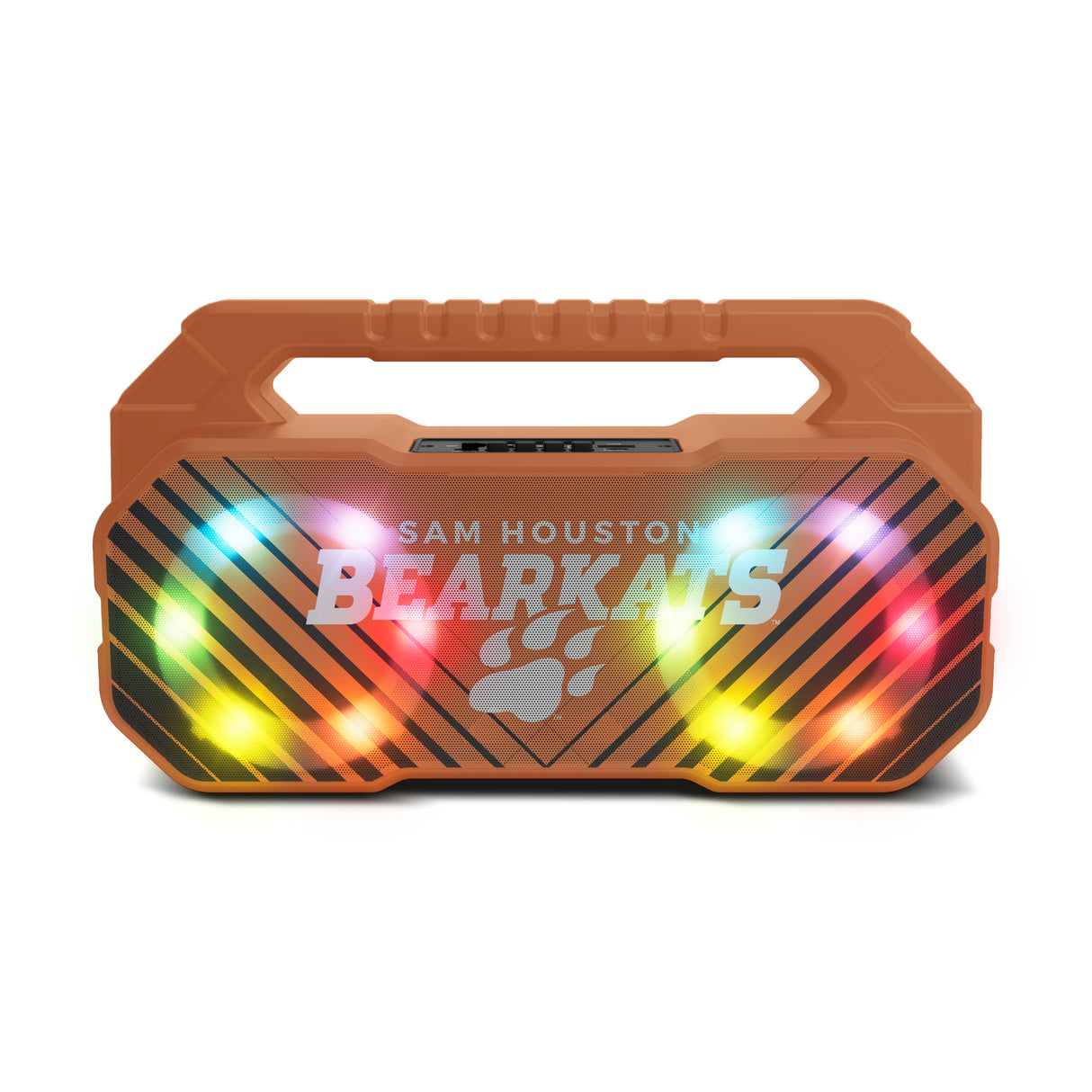 Sam Houston State Bearkats NCAA Shockbox Bluetooth BOOMBOX Speaker with FM Radio
