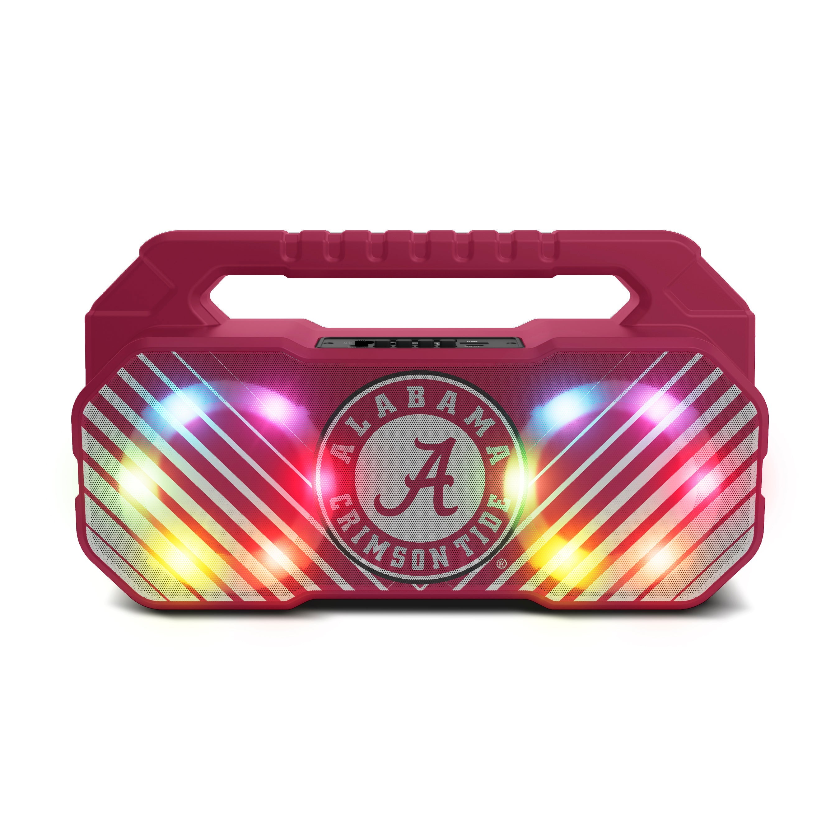 Alabama Crimson Tide NCAA Shockbox Bluetooth BOOMBOX Speaker with FM Radio