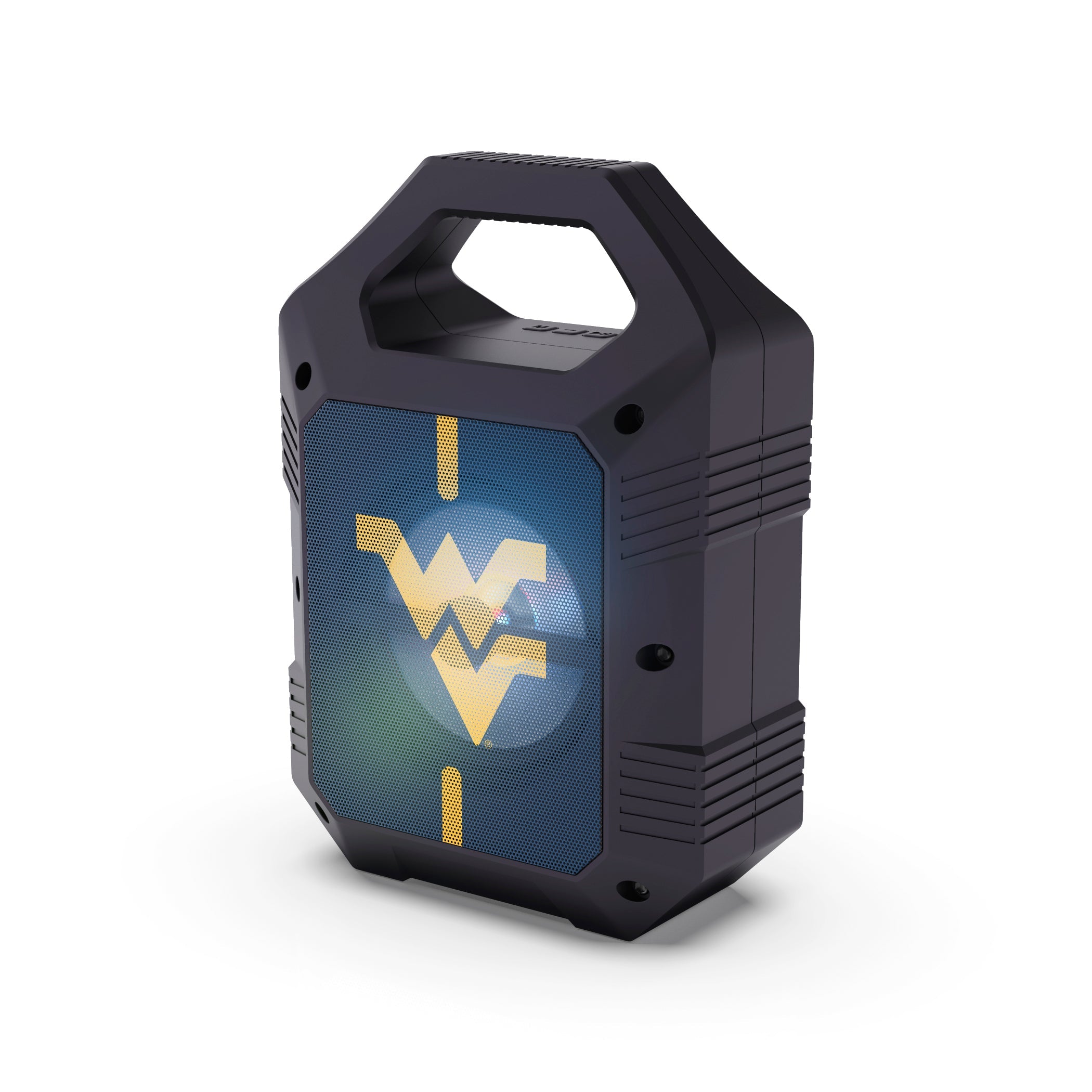 West Virginia Mountaineers NCAA Shockbox XL Bluetooth Speaker