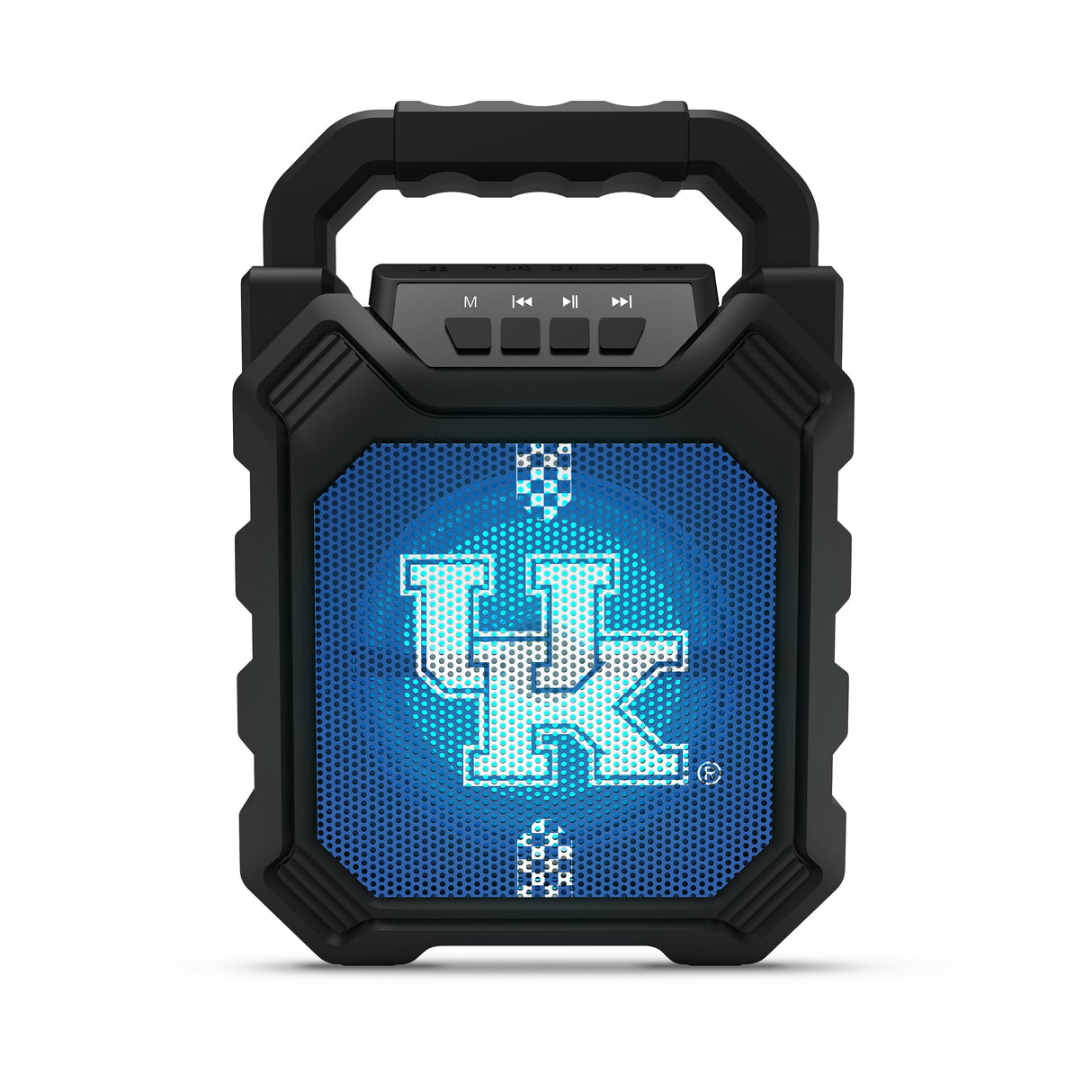 Kentucky Wildcats NCAA Syncable Bluetooth Speaker with LED Lights & FM Radio