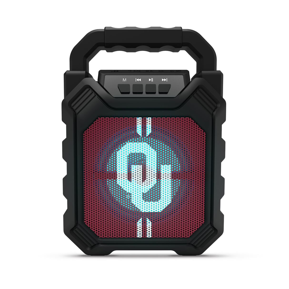 NCAA Syncable Bluetooth Speaker with LED Lights & FM Radio