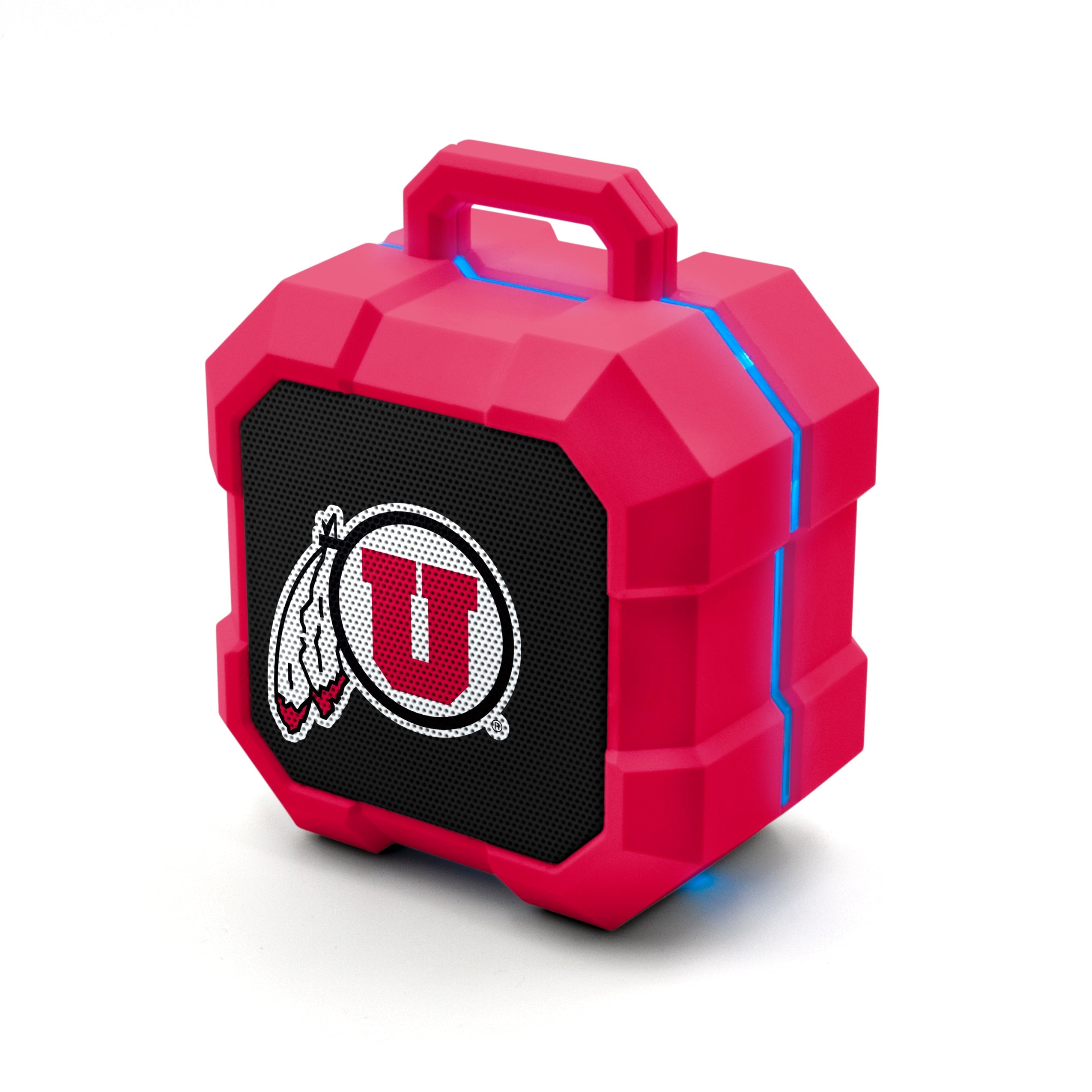 Utah Utes Collegiate ShockBox LED Speaker