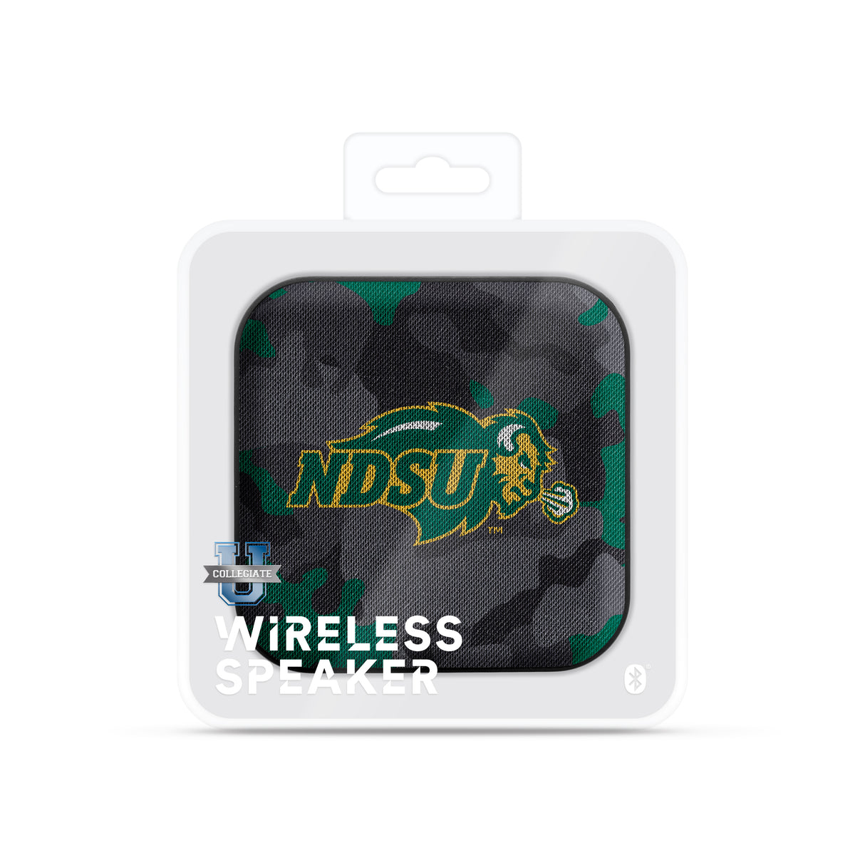 North Dakota State University NCAA Camo Bluetooth Speaker