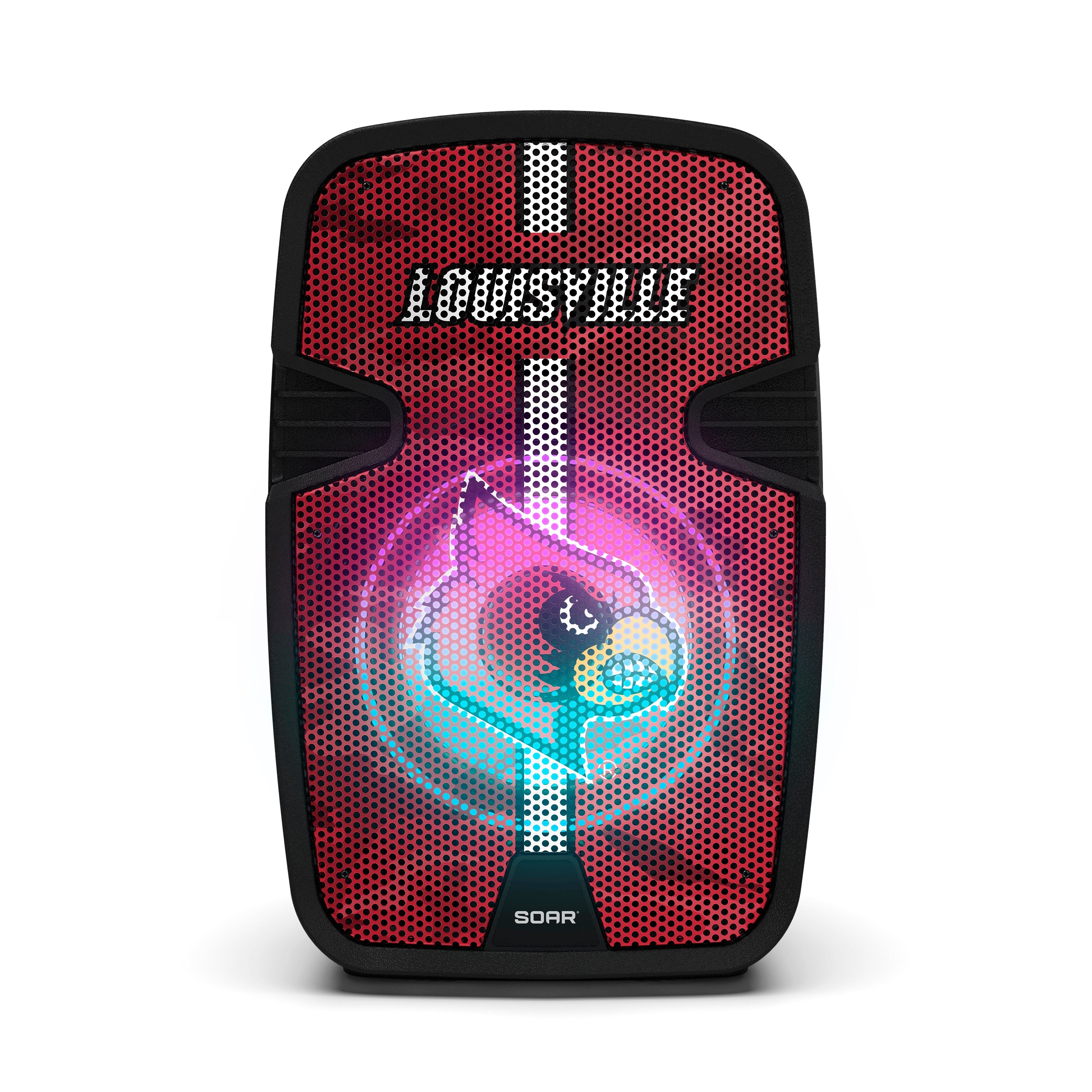 Louisville Cardinals NCAA Bluetooth Tailgate Speaker with LED