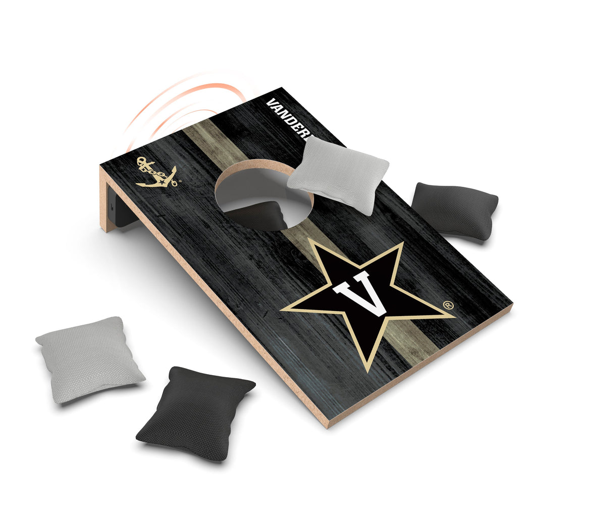 Vanderbilt Commodores NCAA Cornhole Game + Bluetooth Speaker