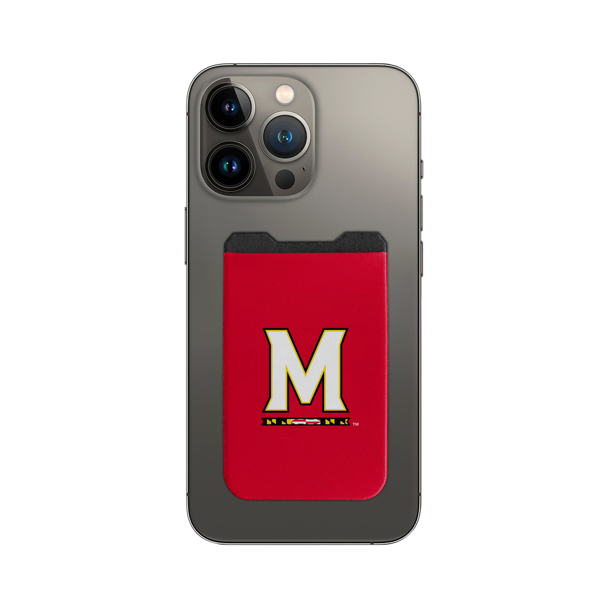 Maryland Terrapins NCAA Elastic Phone Wallet