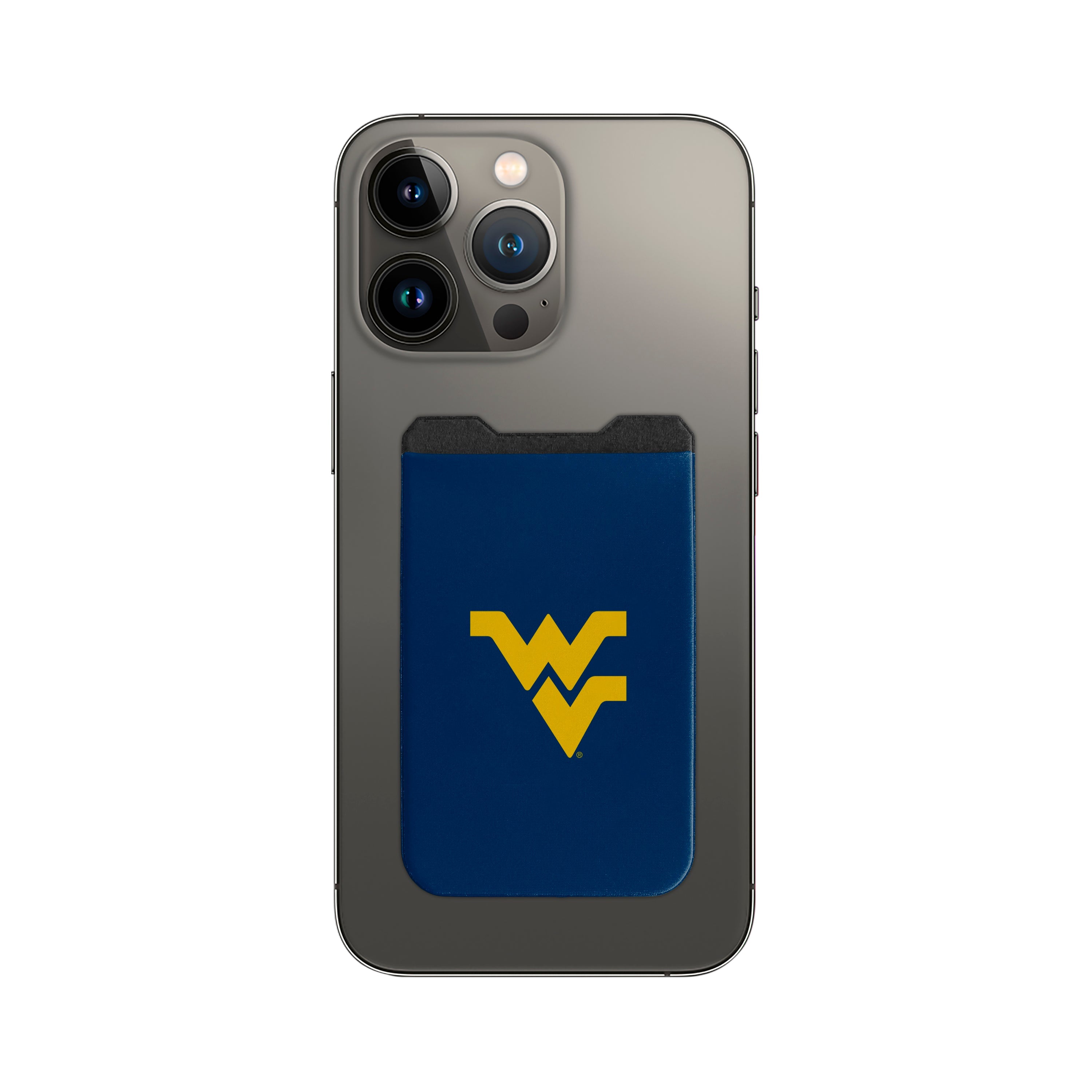 West Virginia Mountaineers NCAA Elastic Phone Wallet