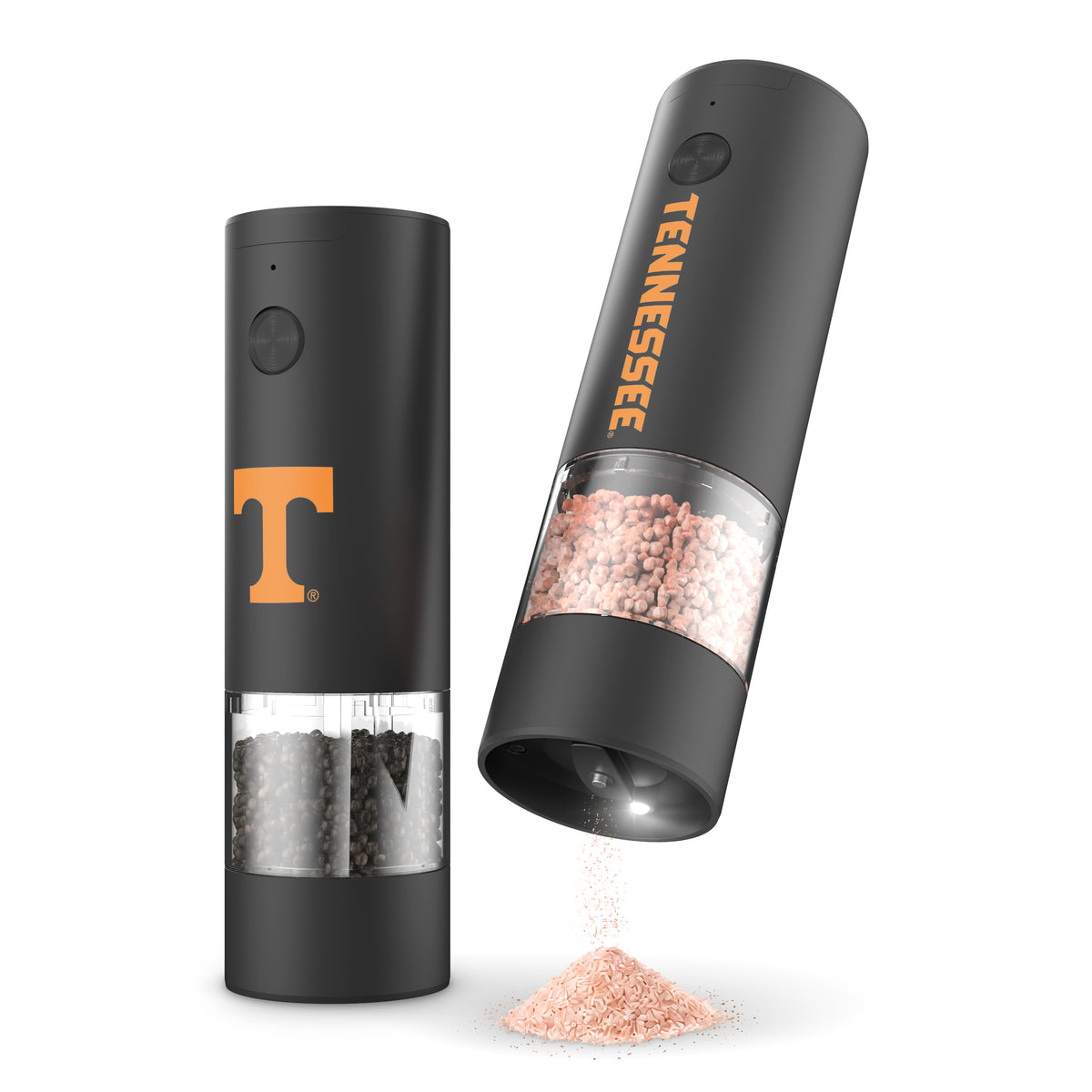 SOAR NCAA Electric Salt and Pepper Grinder Set- Tennessee Volunteers
