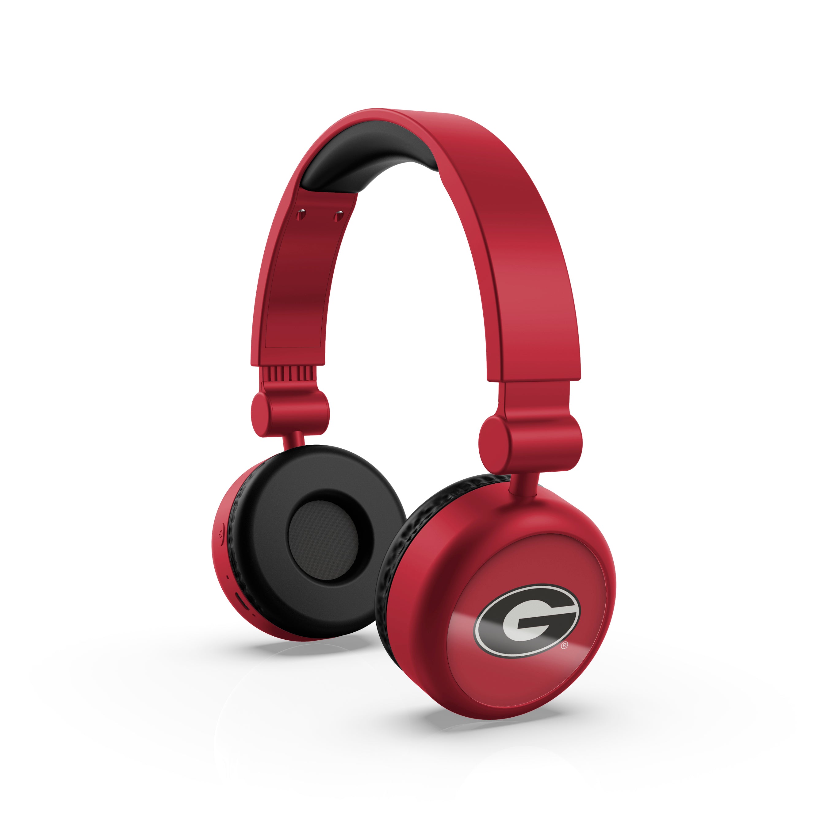 Georgia Bulldogs NCAA Lightweight Wireless Bluetooth On-Ear Headphones