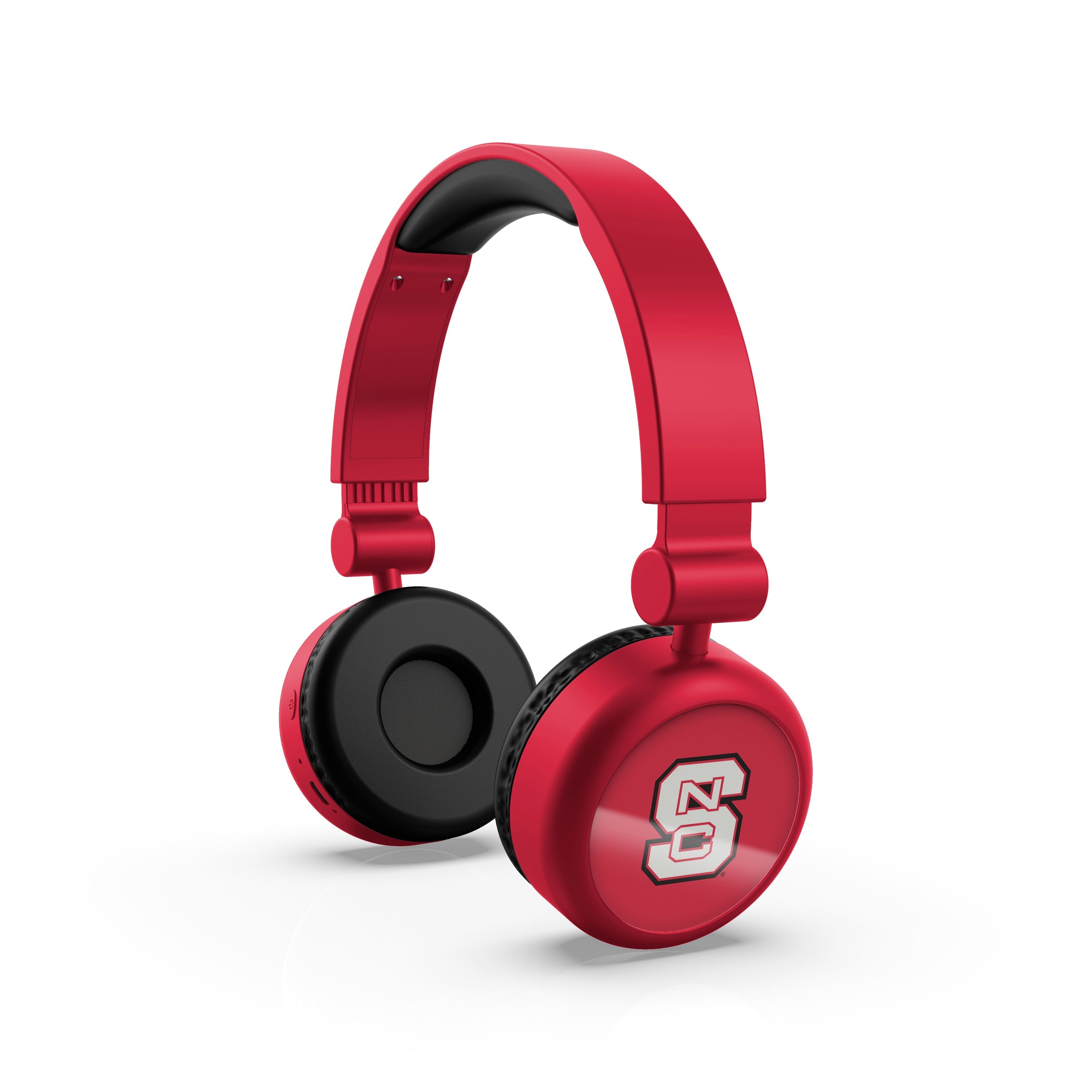 NC State Wolfpack NCAA Lightweight Wireless Bluetooth On-Ear Headphones
