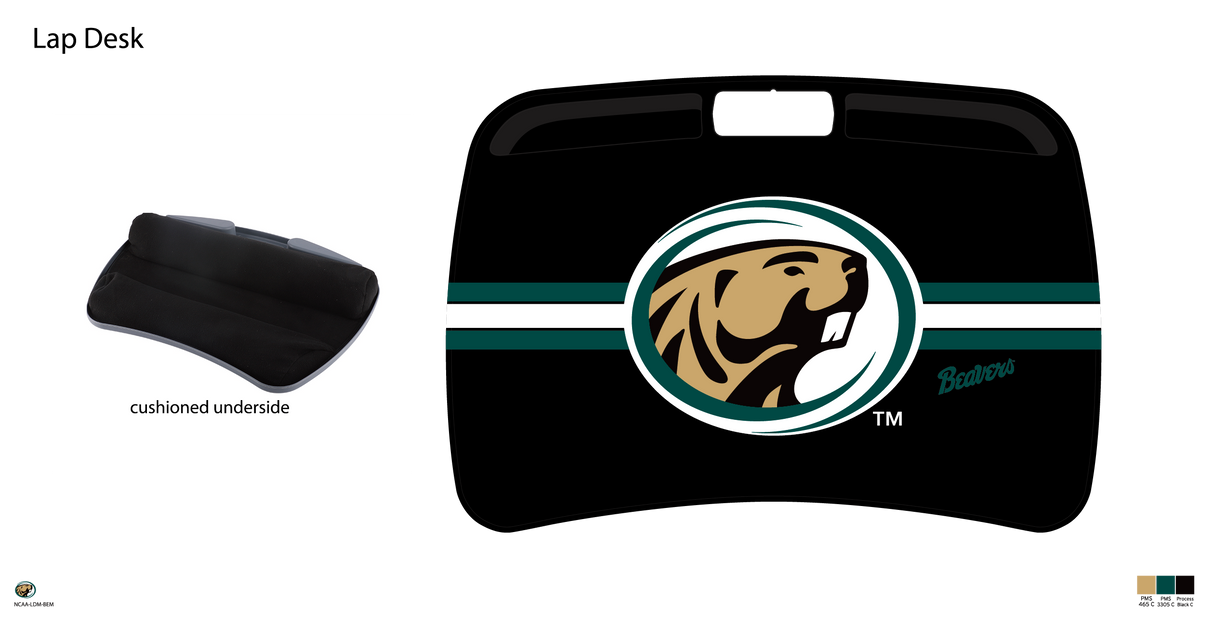 Bemidji State University NCAA Portable Lap Desk with Memory Foam