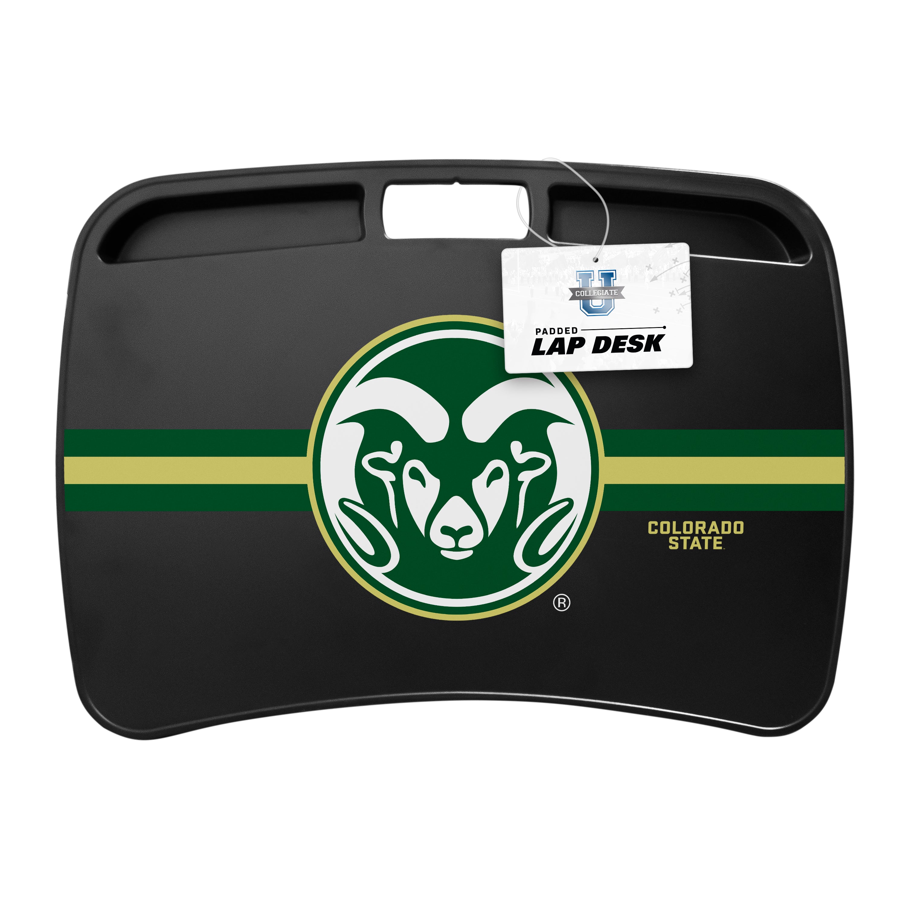Colorado State Rams NCAA Portable Lap Desk with Memory Foam
