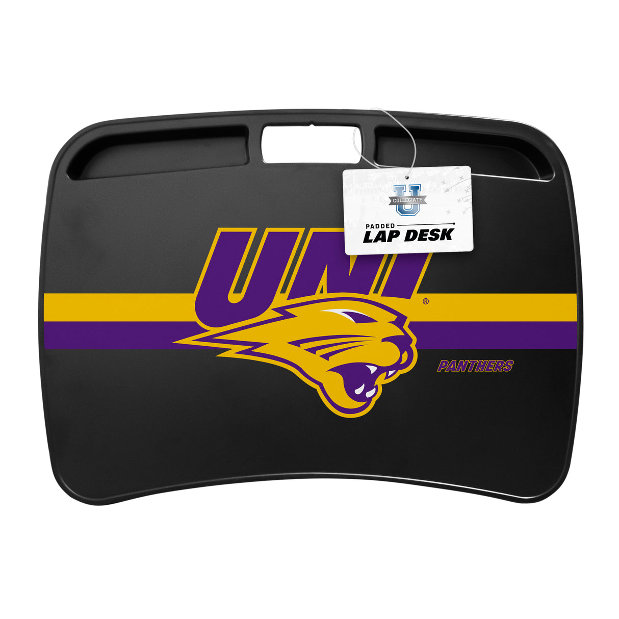 Northern Iowa Panthers NCAA Portable Lap Desk with Memory Foam