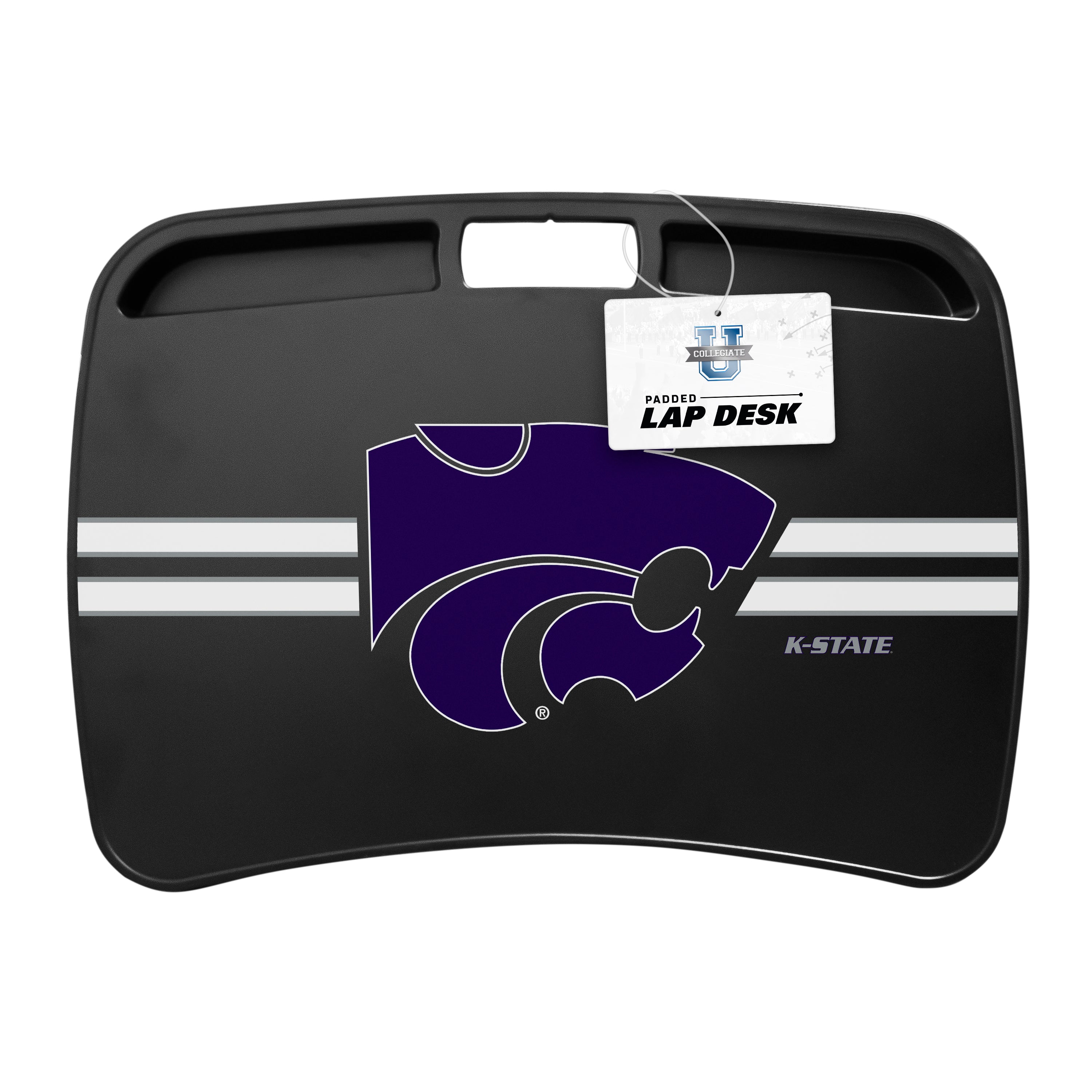 Kansas State Wildcats NCAA Portable Lap Desk with Memory Foam