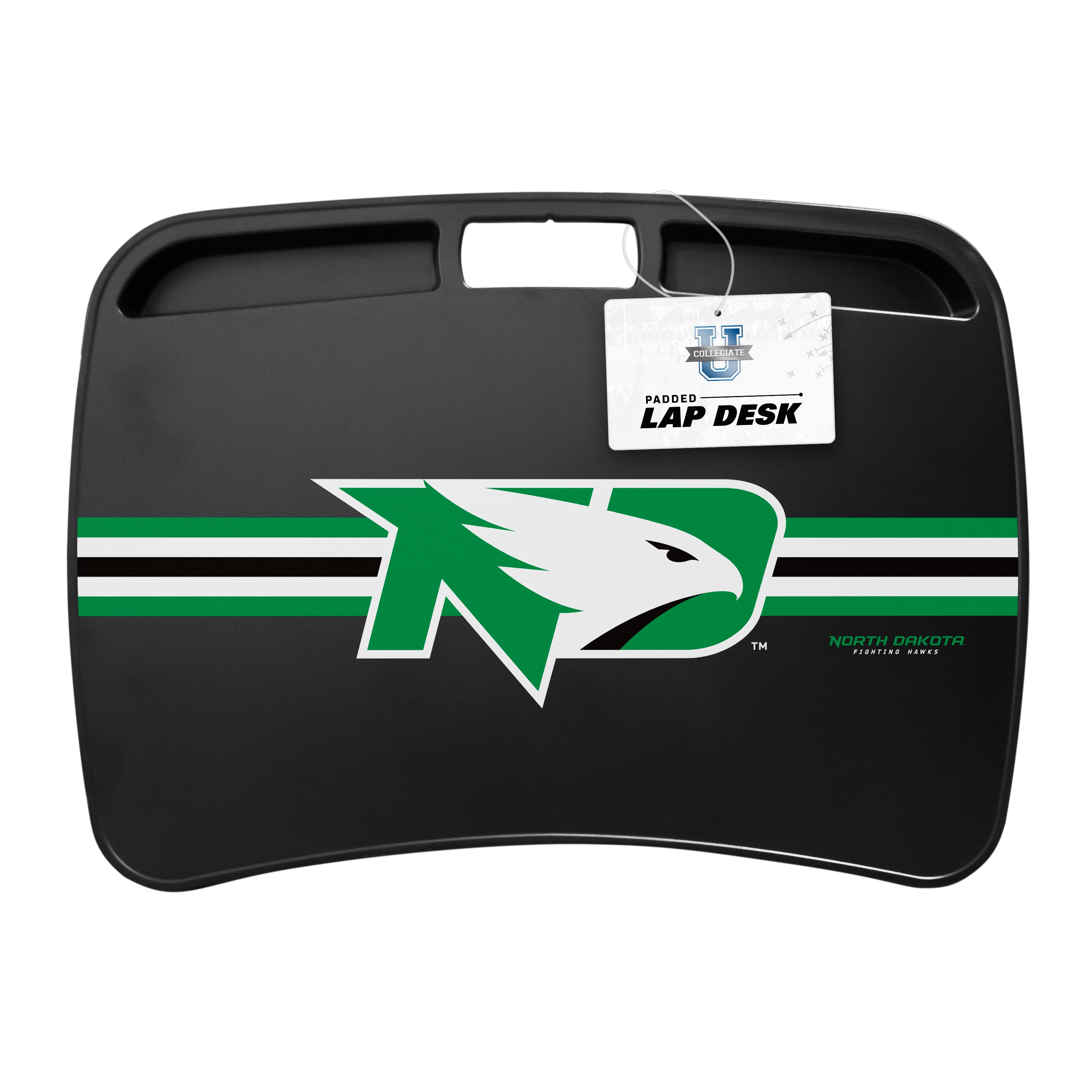 North Dakota Fighting Hawks NCAA Portable Lap Desk with Memory Foam
