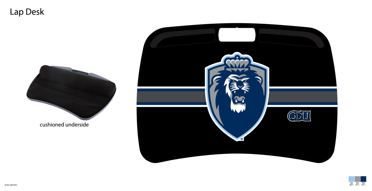 Old Dominion Monarchs NCAA Portable Lap Desk with Memory Foam
