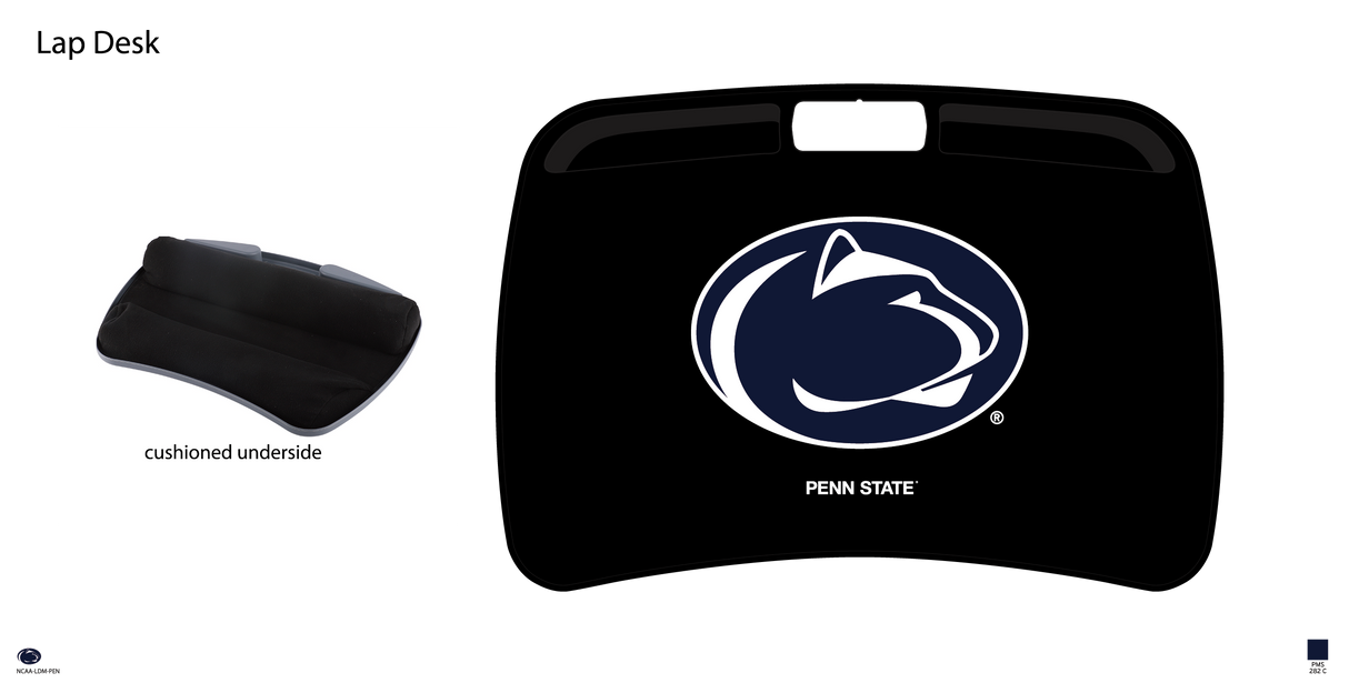 Penn State Nittany Lions NCAA Portable Lap Desk with Memory Foam