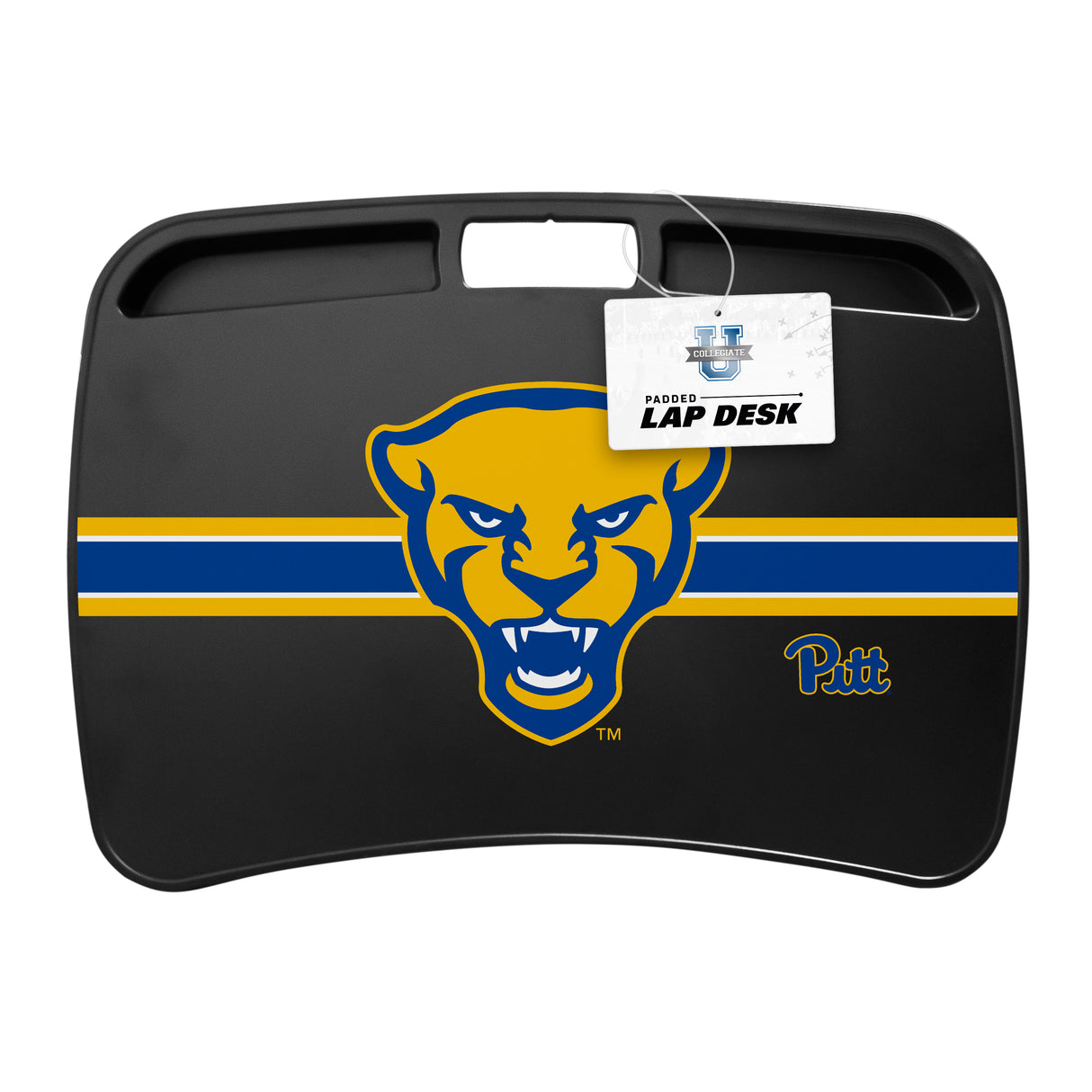 Pitt Panthers NCAA Portable Lap Desk with Memory Foam