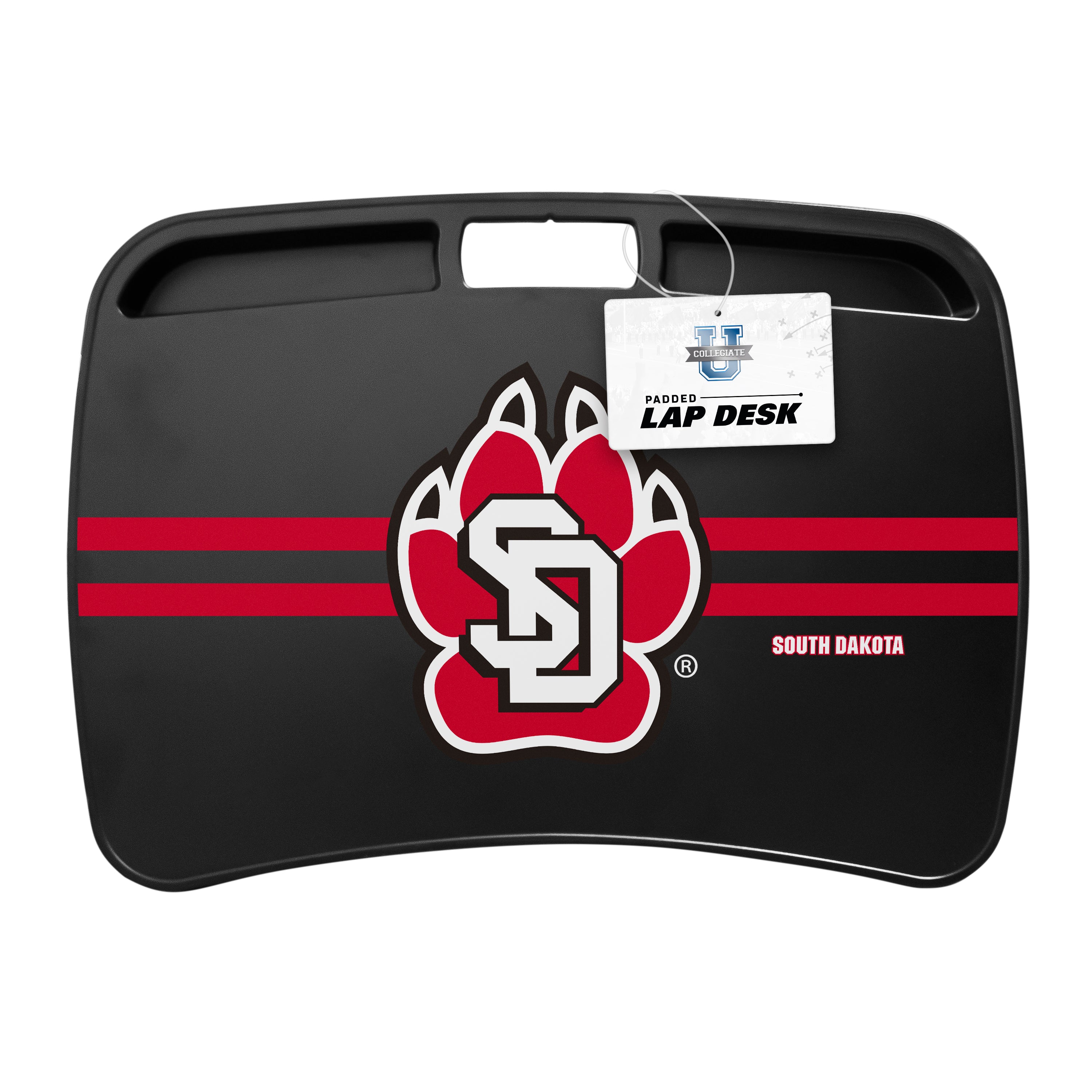 South Dakota, The University of NCAA Portable Lap Desk with Memory Foam
