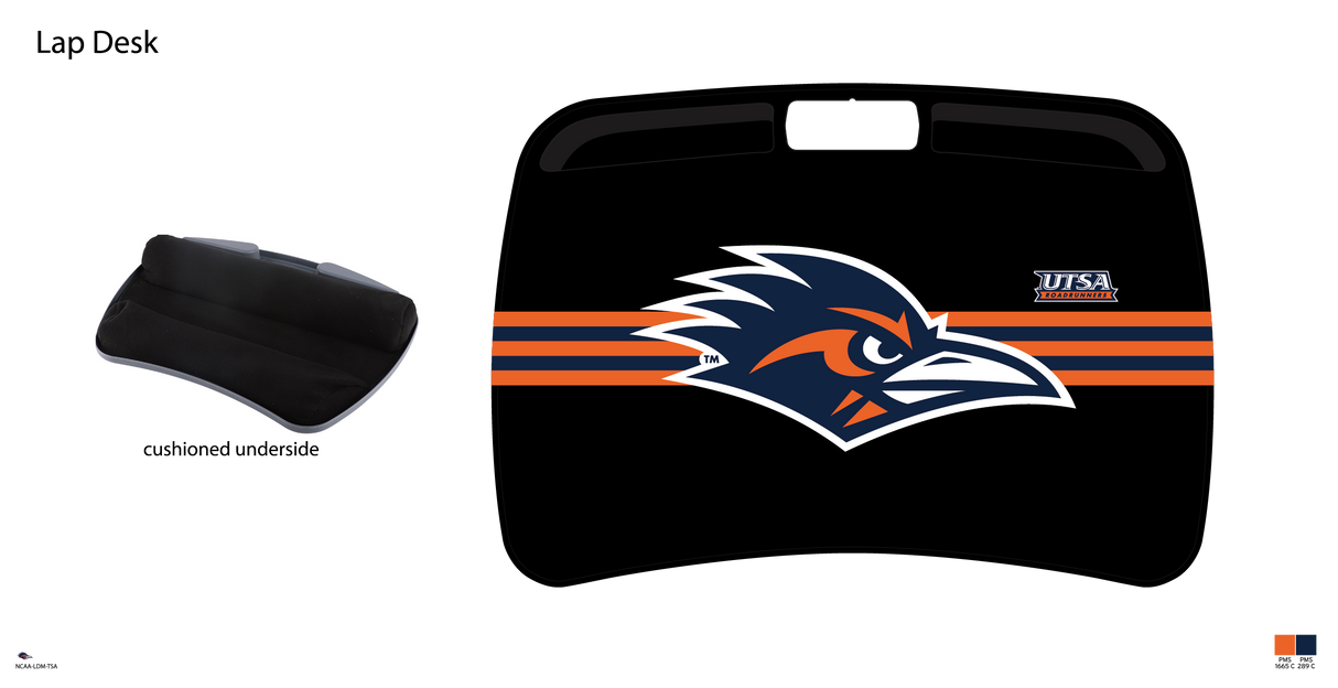 Utsa Roadrunners NCAA Portable Lap Desk with Memory Foam