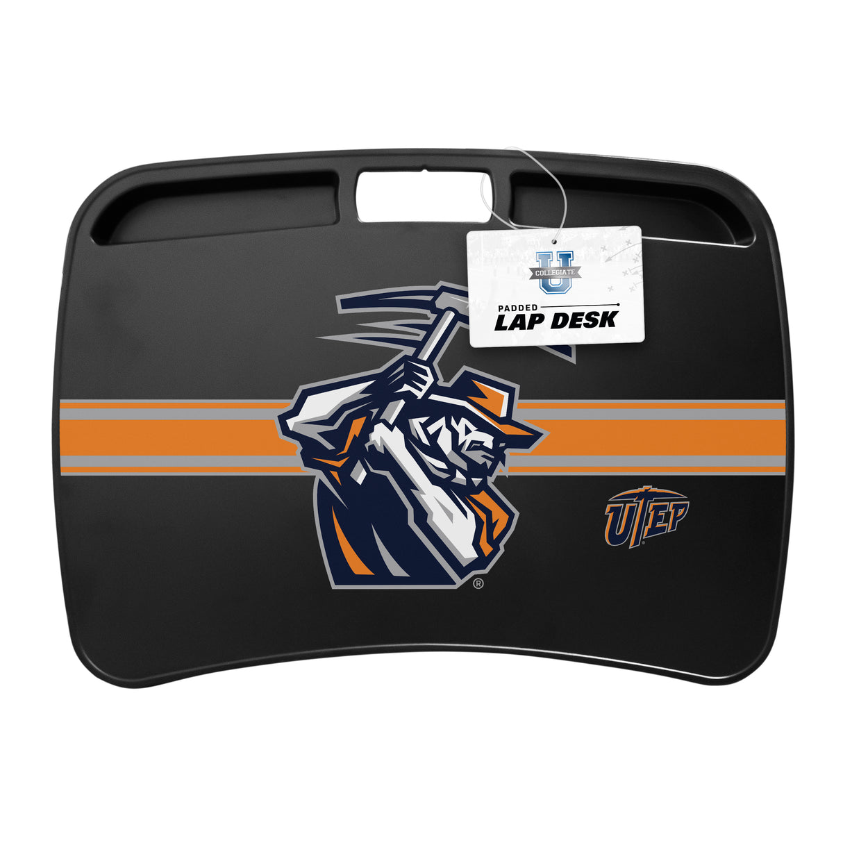 UTEP Miners NCAA Portable Lap Desk with Memory Foam