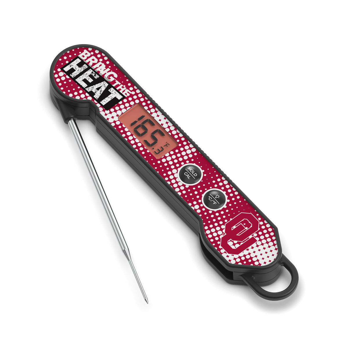 SOAR NCAA Digital Meat Thermometer- Oklahoma Sooners