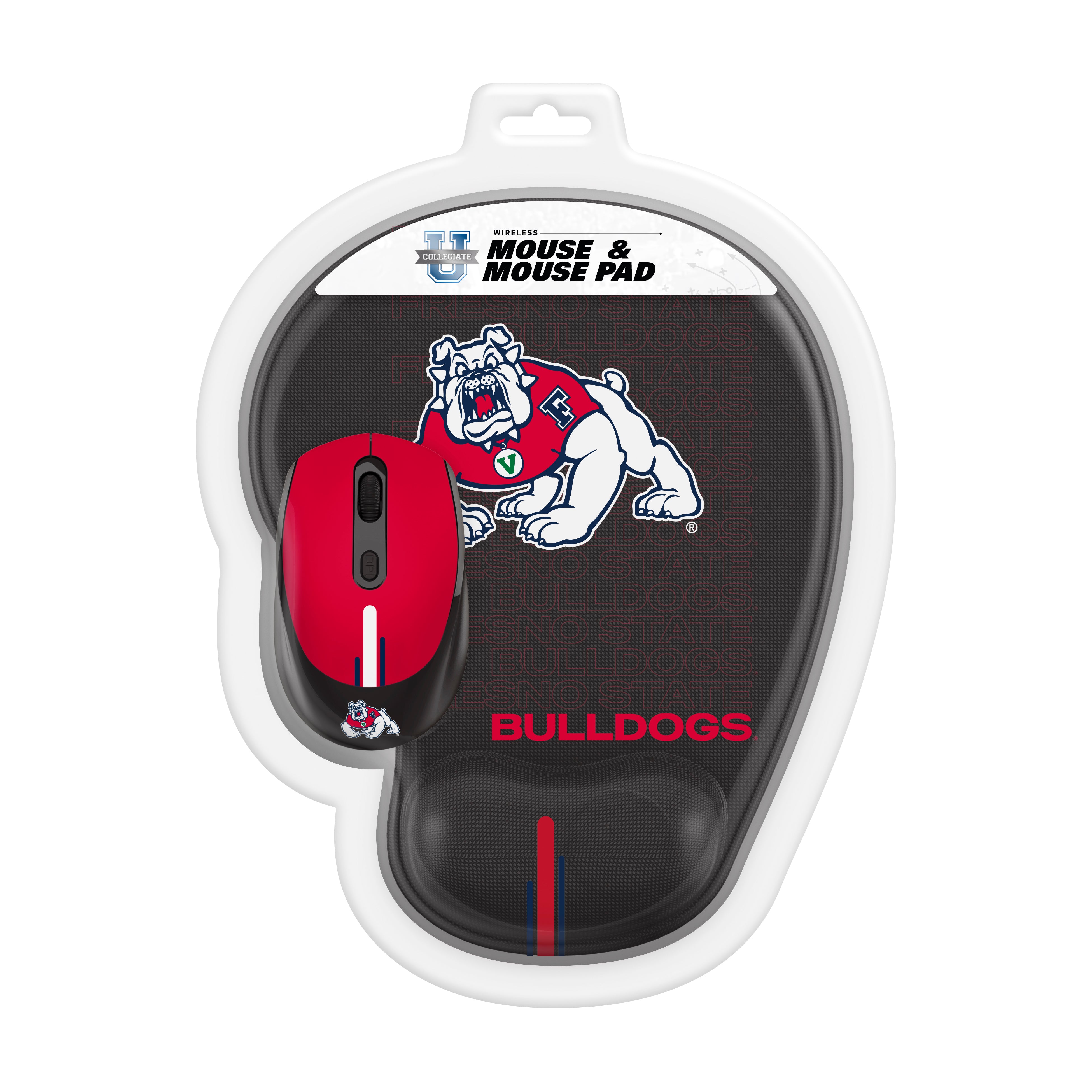 Fresno State Bulldogs Collegiate Mouse + Mousepad