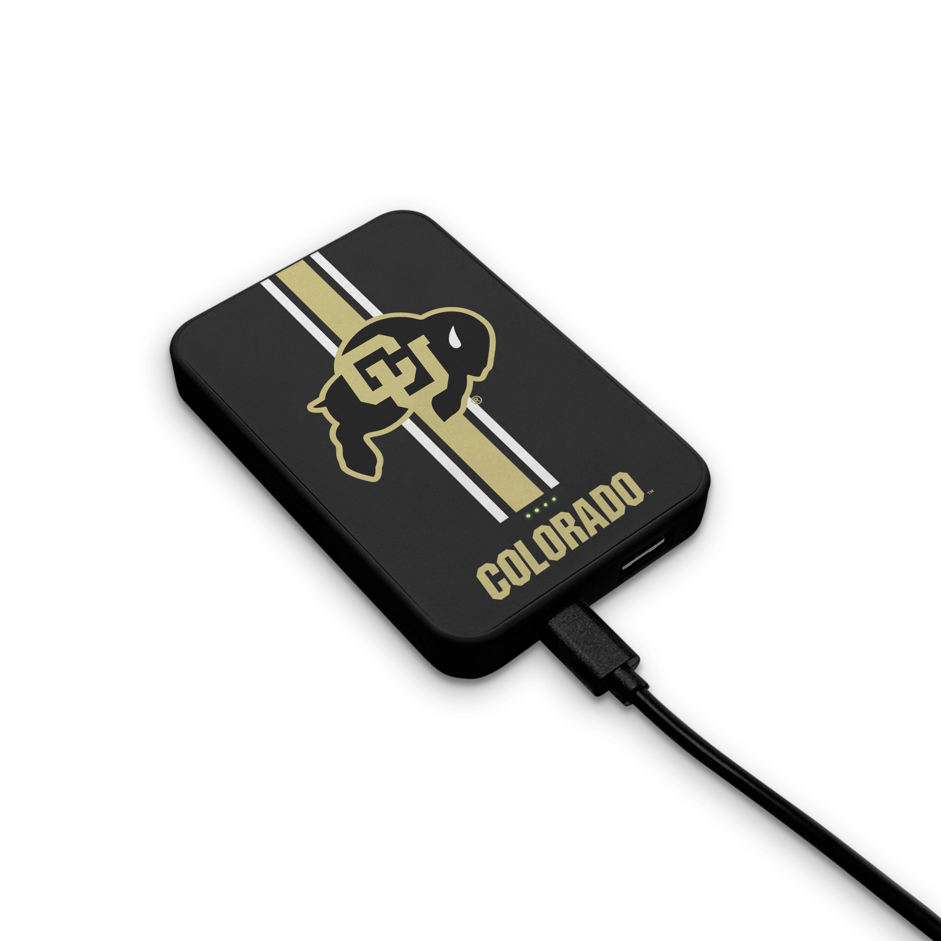 Colorado Buffaloes NCAA Wireless Charging Magnetic Power Bank 2-Pack