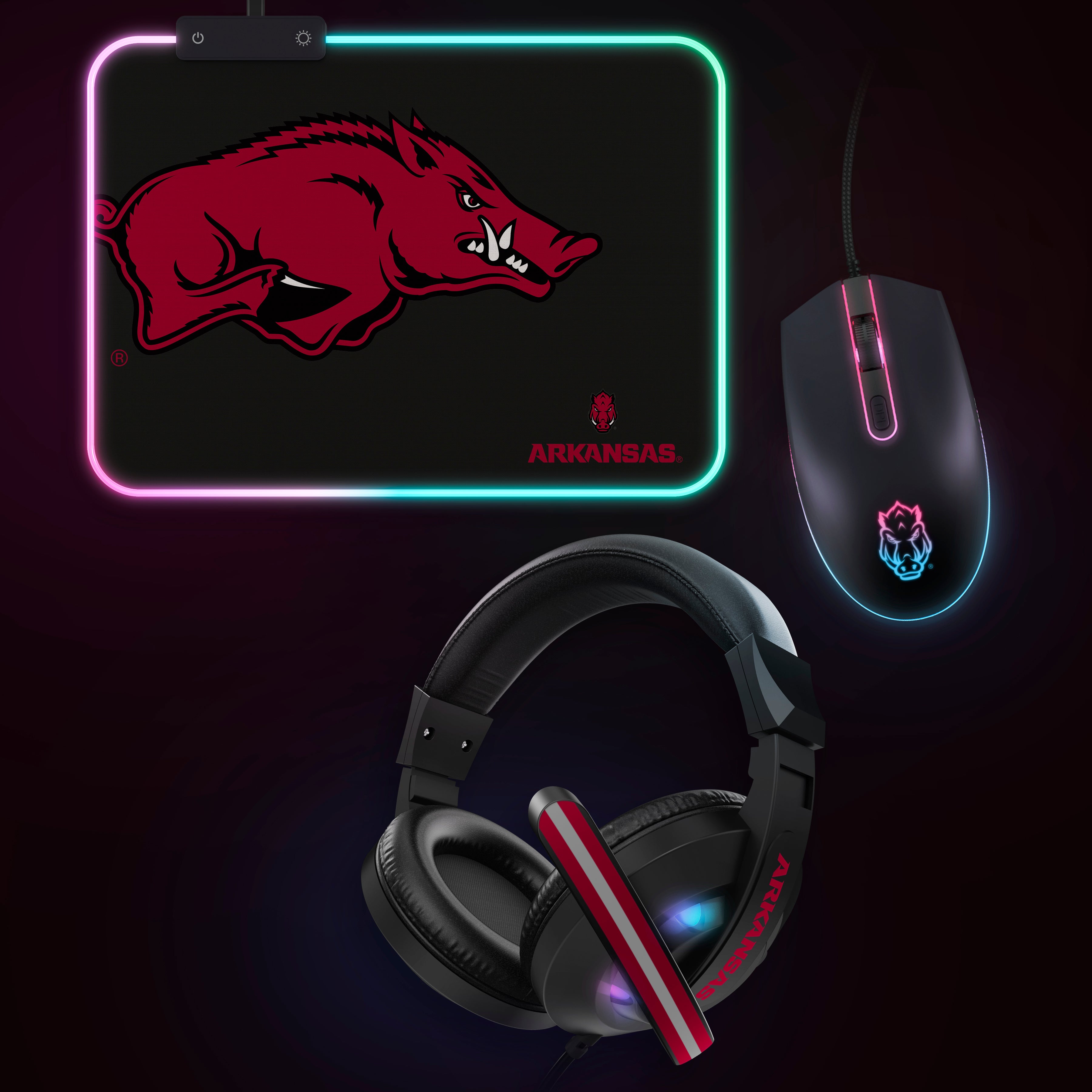 Arkansas Razorbacks NCAA Gridiron Battle Box *Limited Edition*