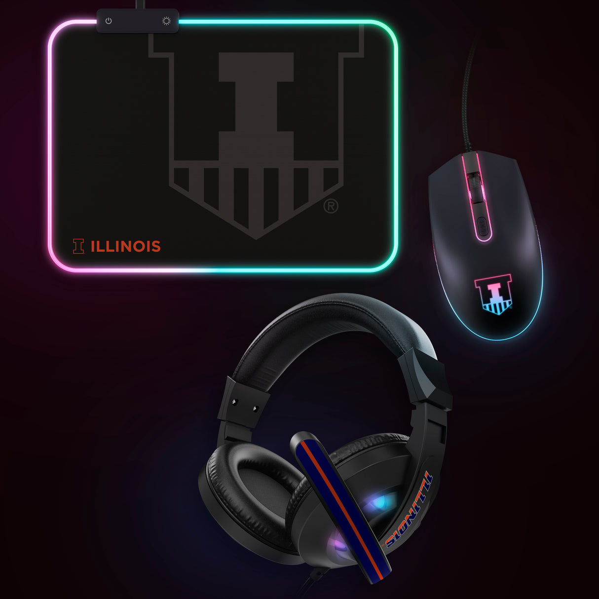 Illinois Fighting Illini NCAA Gridiron Battle Box *Limited Edition*